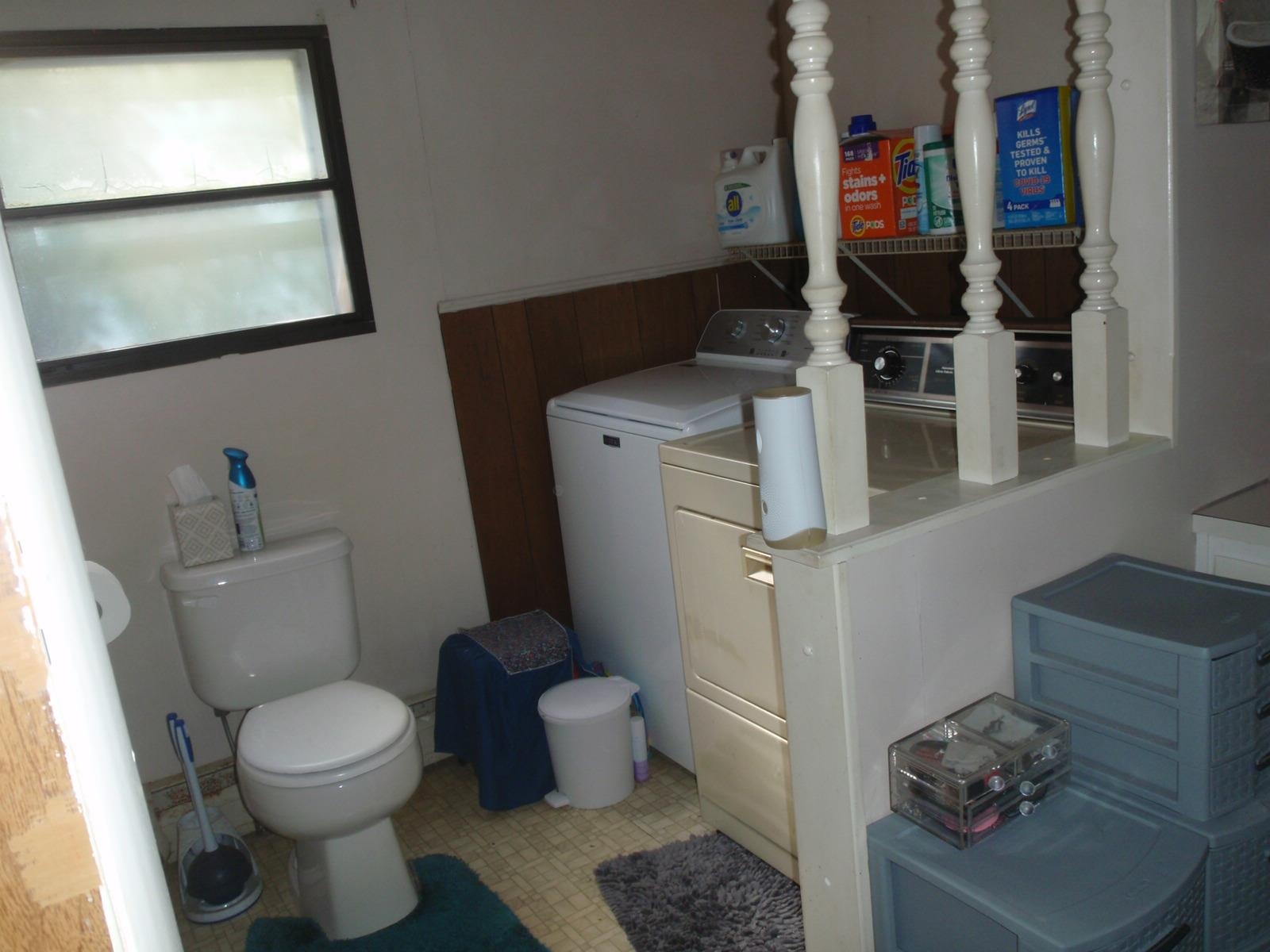 Laundry In Bathroom
