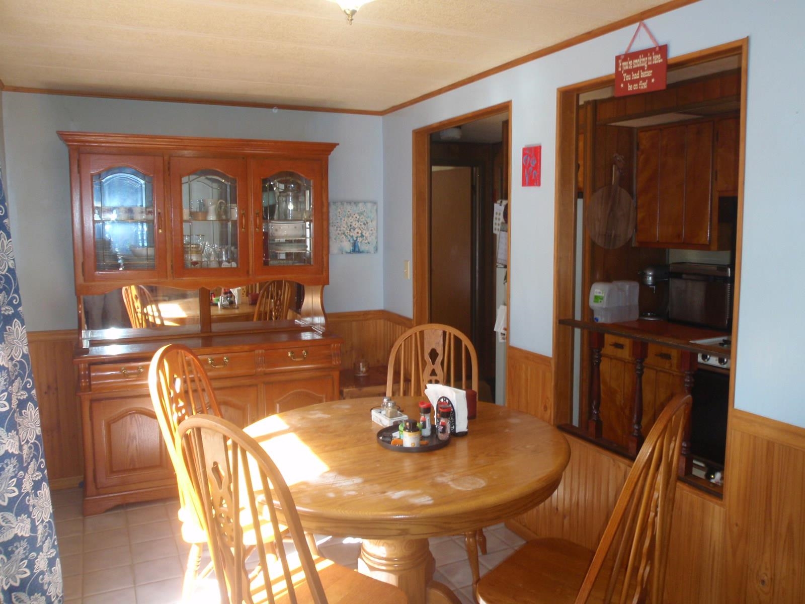 Dining Room Open to Kitchen