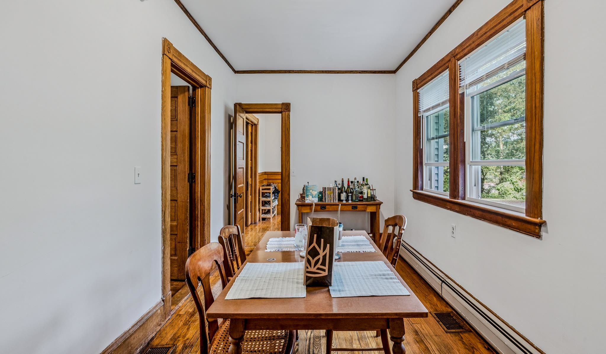 Dining Room in First Floor Apartment