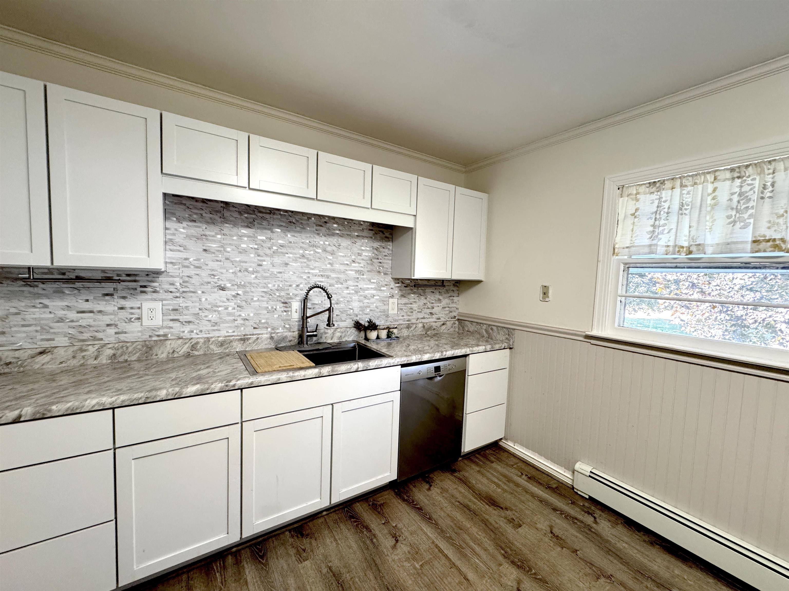 Sleek and modern stainless steel appliances