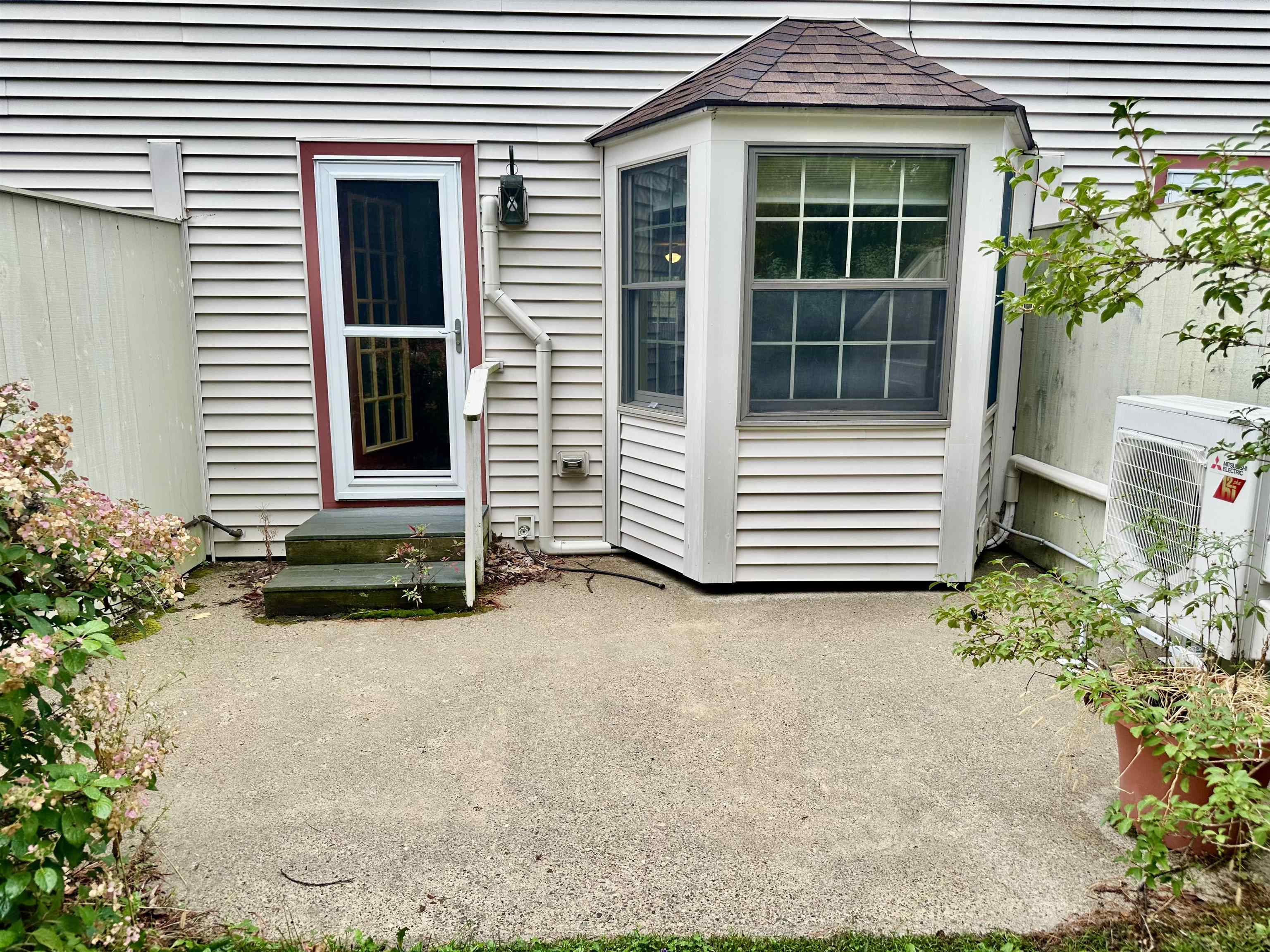 Private patio