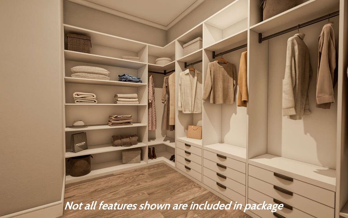 facsimile - primary walkin closet