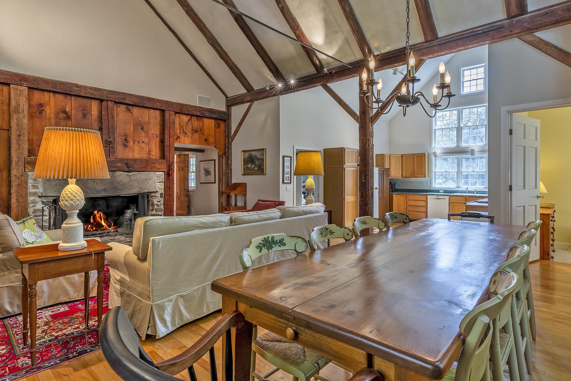 The Vaulted Ceiling Is A Show-Stopper!