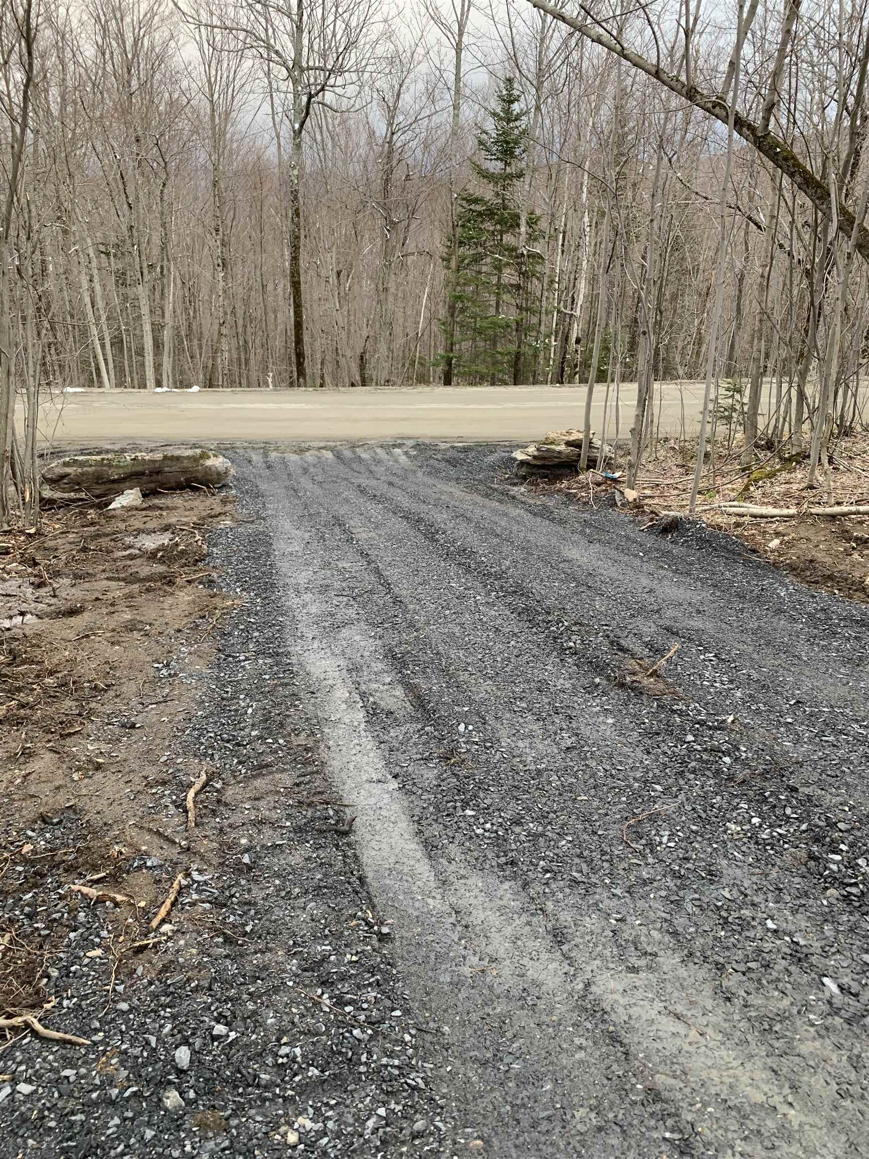 Driveway already in place!
