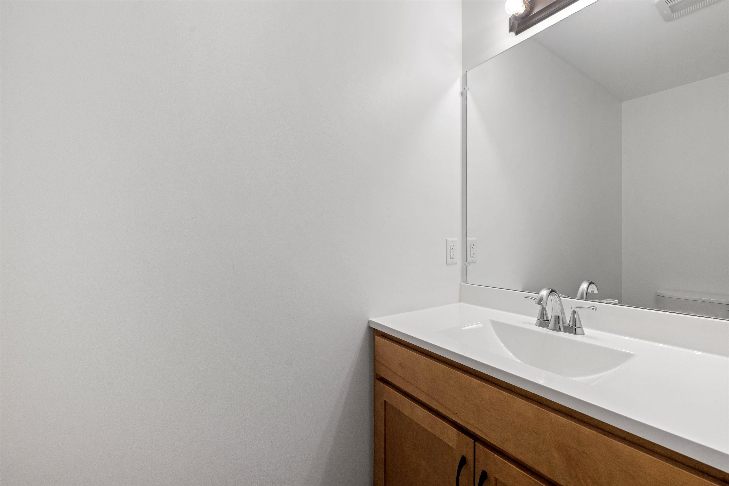 First floor half bathroom