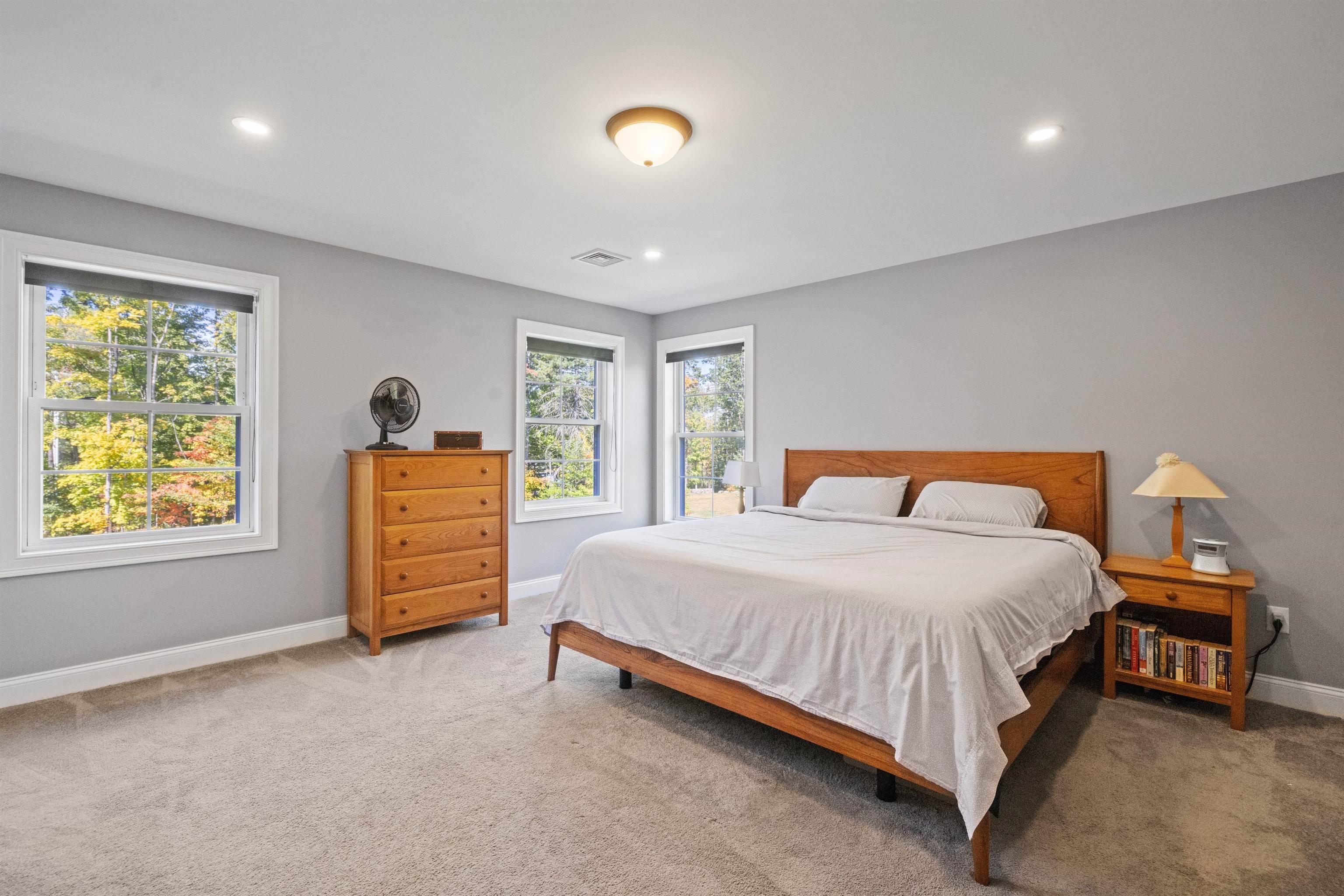 Third bedroom is an expansive Primary suite - with walk in closet and attached bathroom