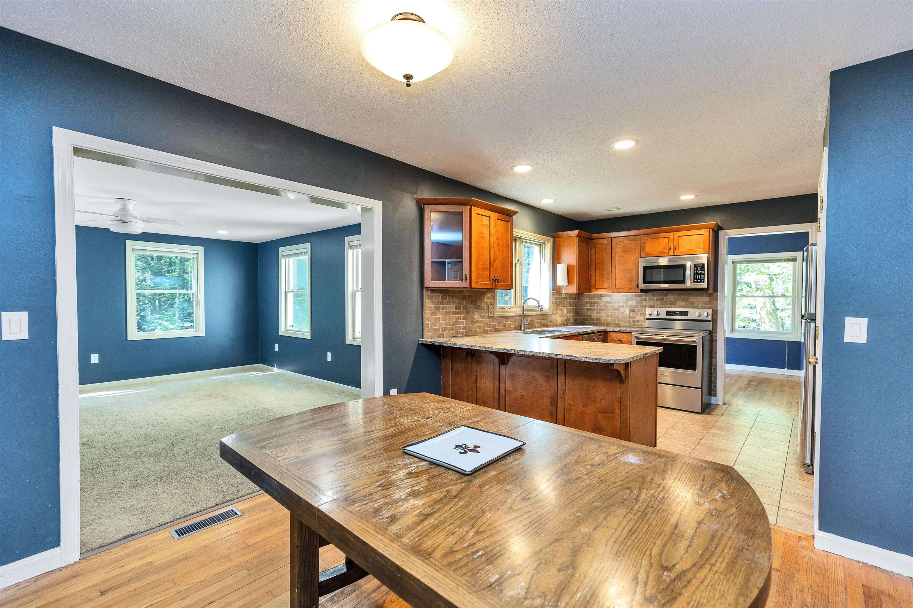 Leads Out to Sunroom