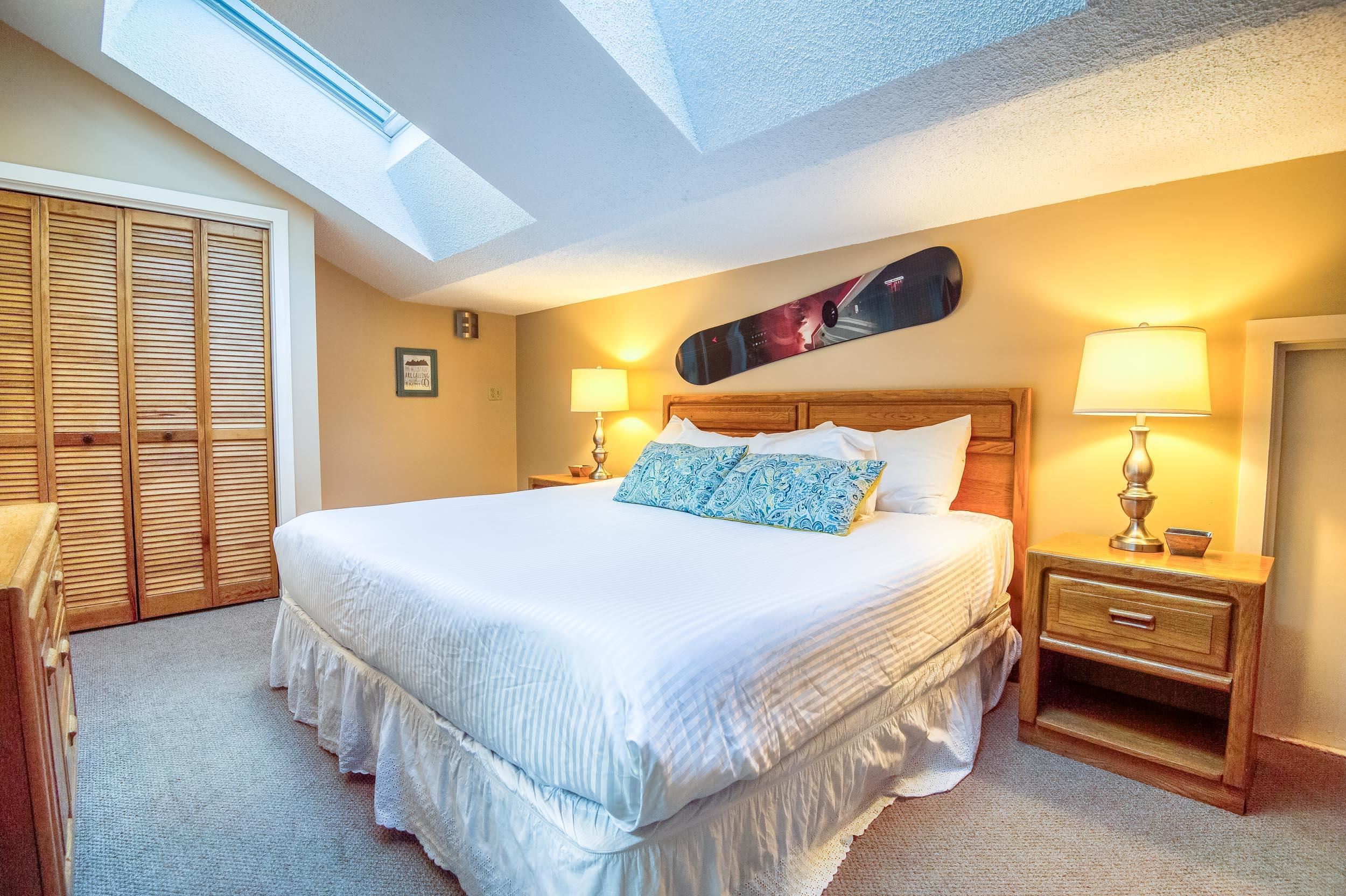 Private bedroom with ample storage