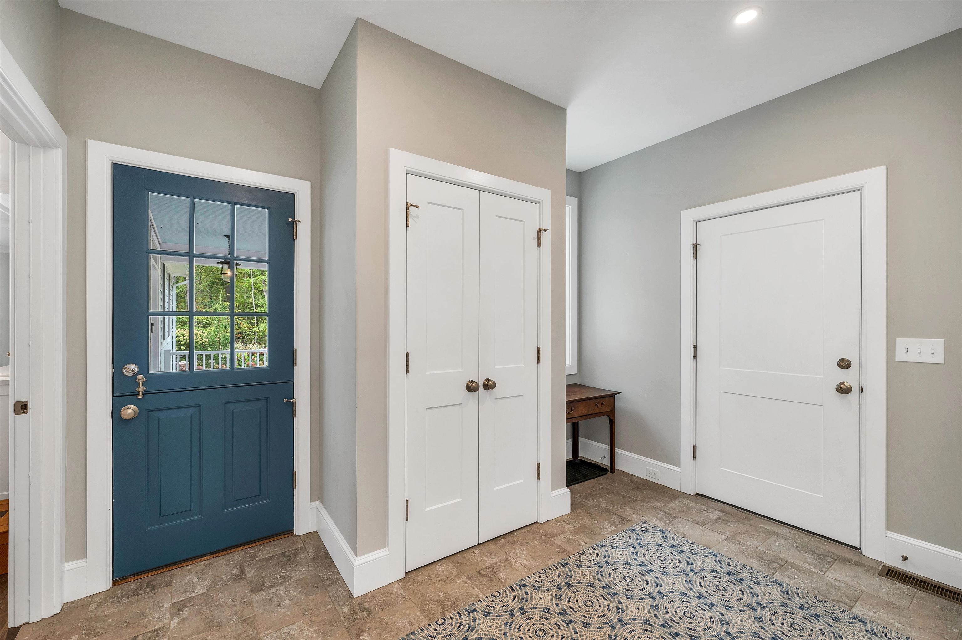 side door (dutch door) near garage
