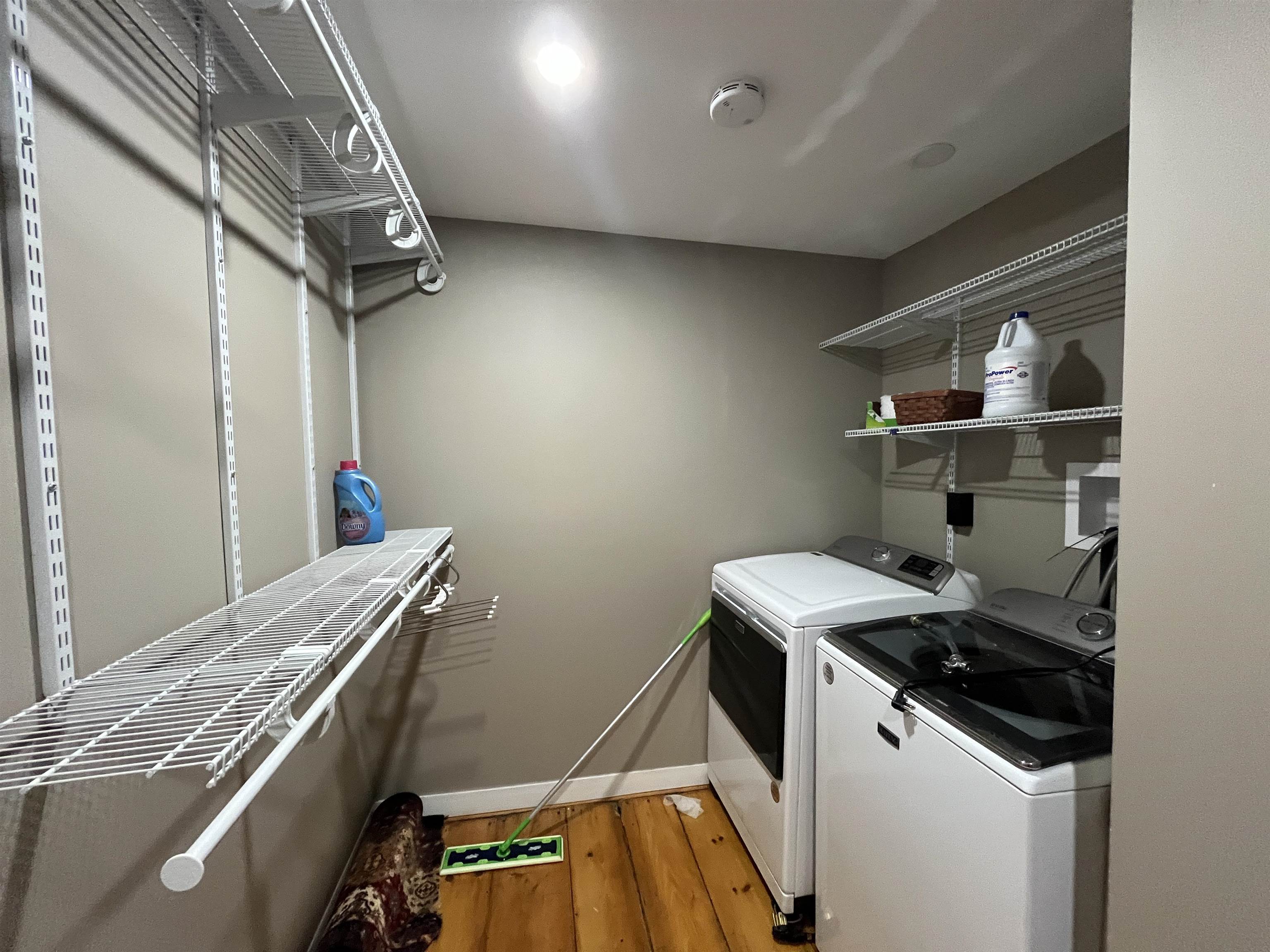 Primary Closet w/ second floor laundry