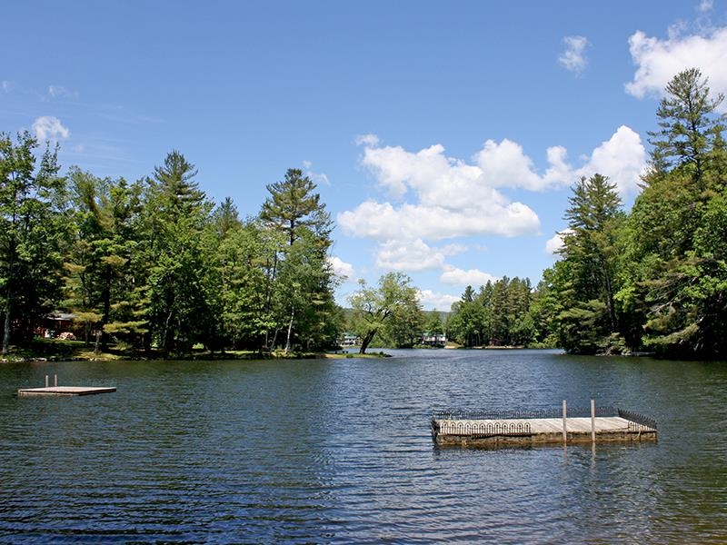 Several lakes & a VT State Park a quick 5 minute drive