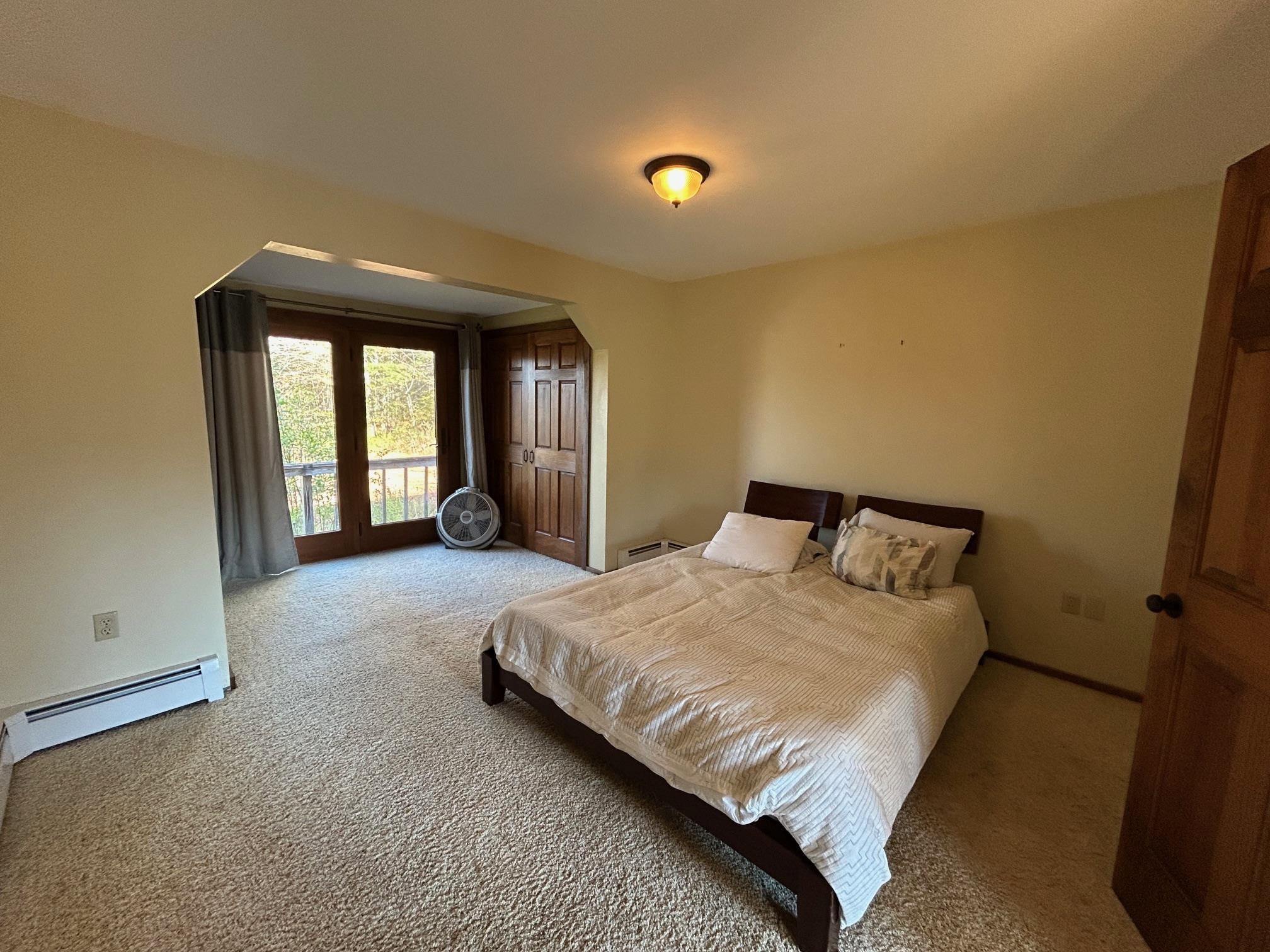 Primary BR with deck & ensuite