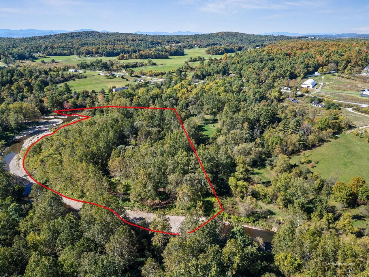 Estimated property lines