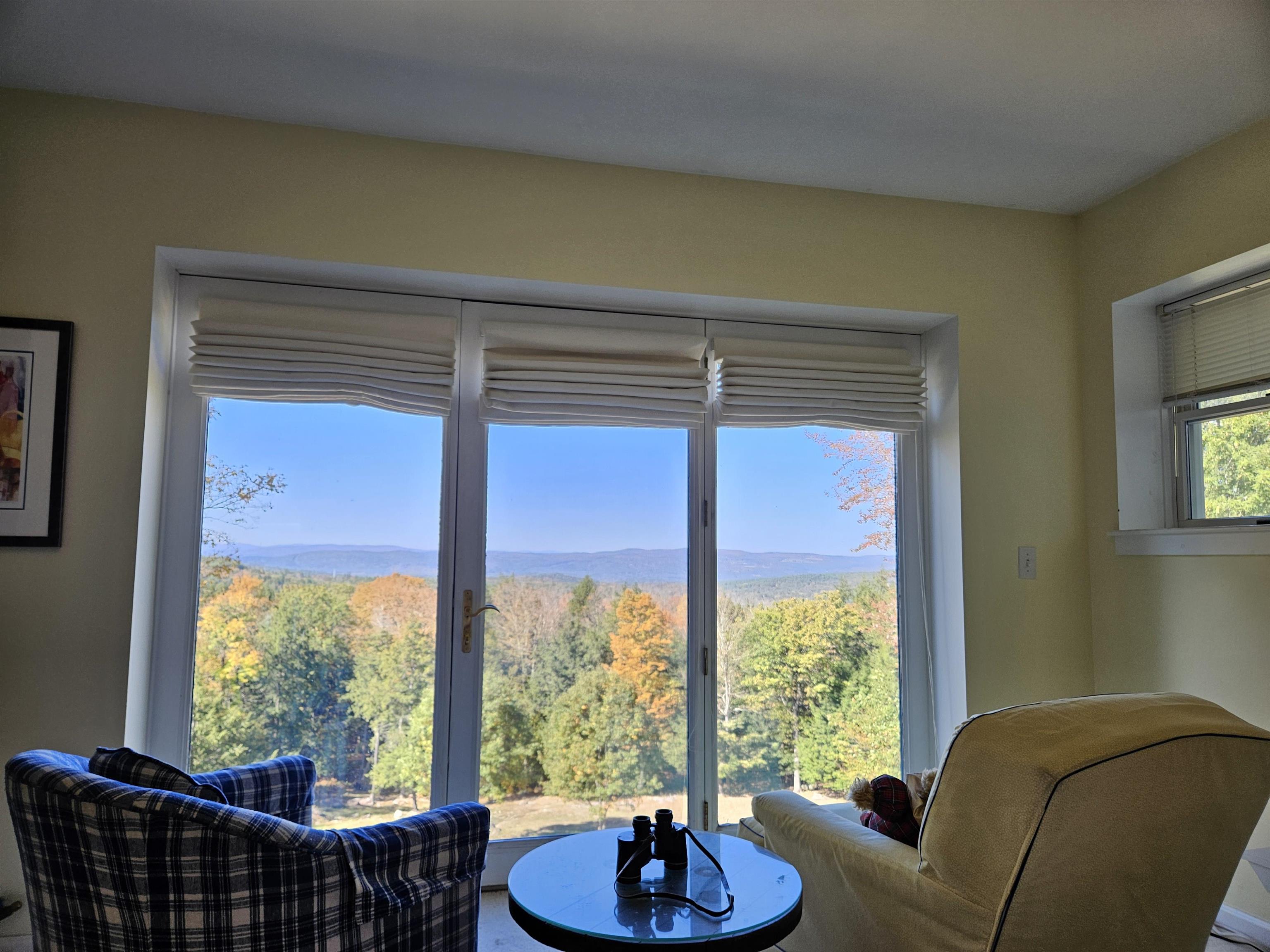 Master bedroom sitting area to take in the unbelievable views