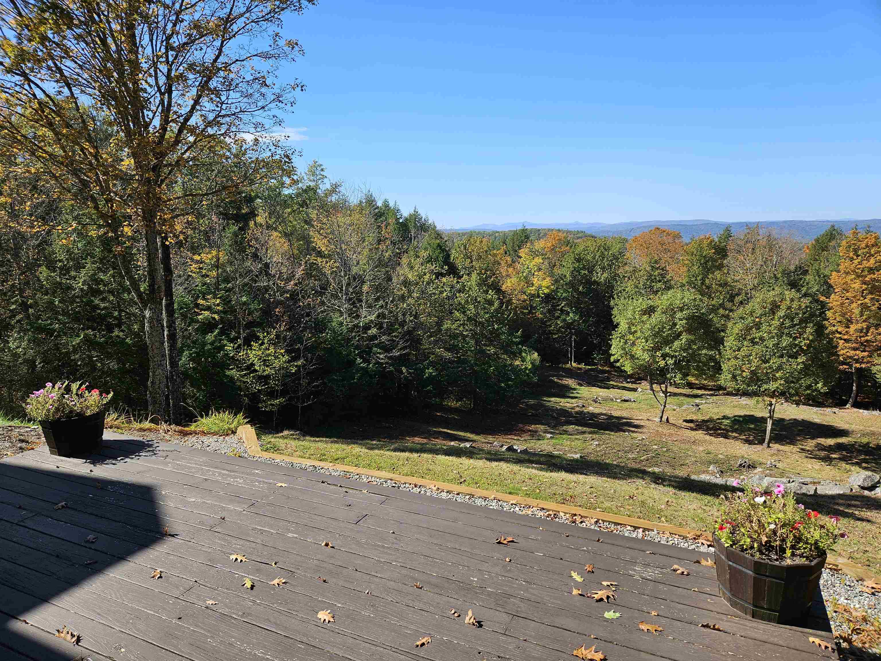Views from rear deck