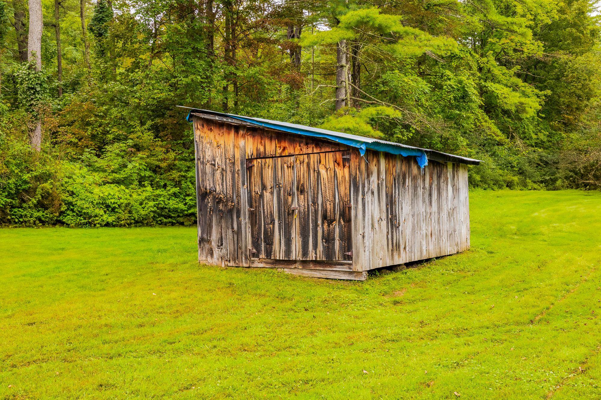 One of several barns