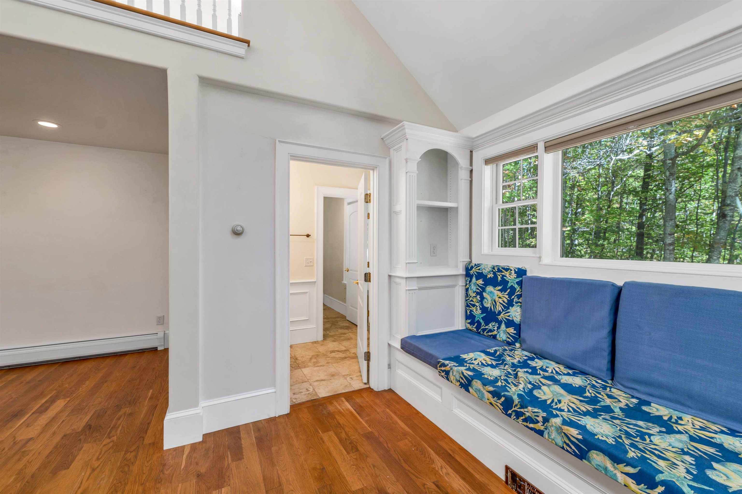 Custom Built-In Love Seat