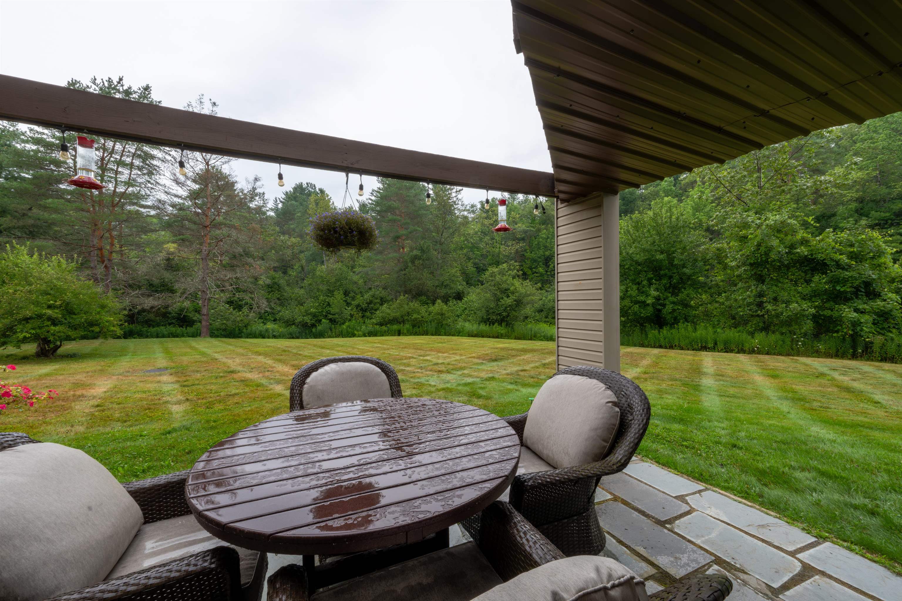 Private patio