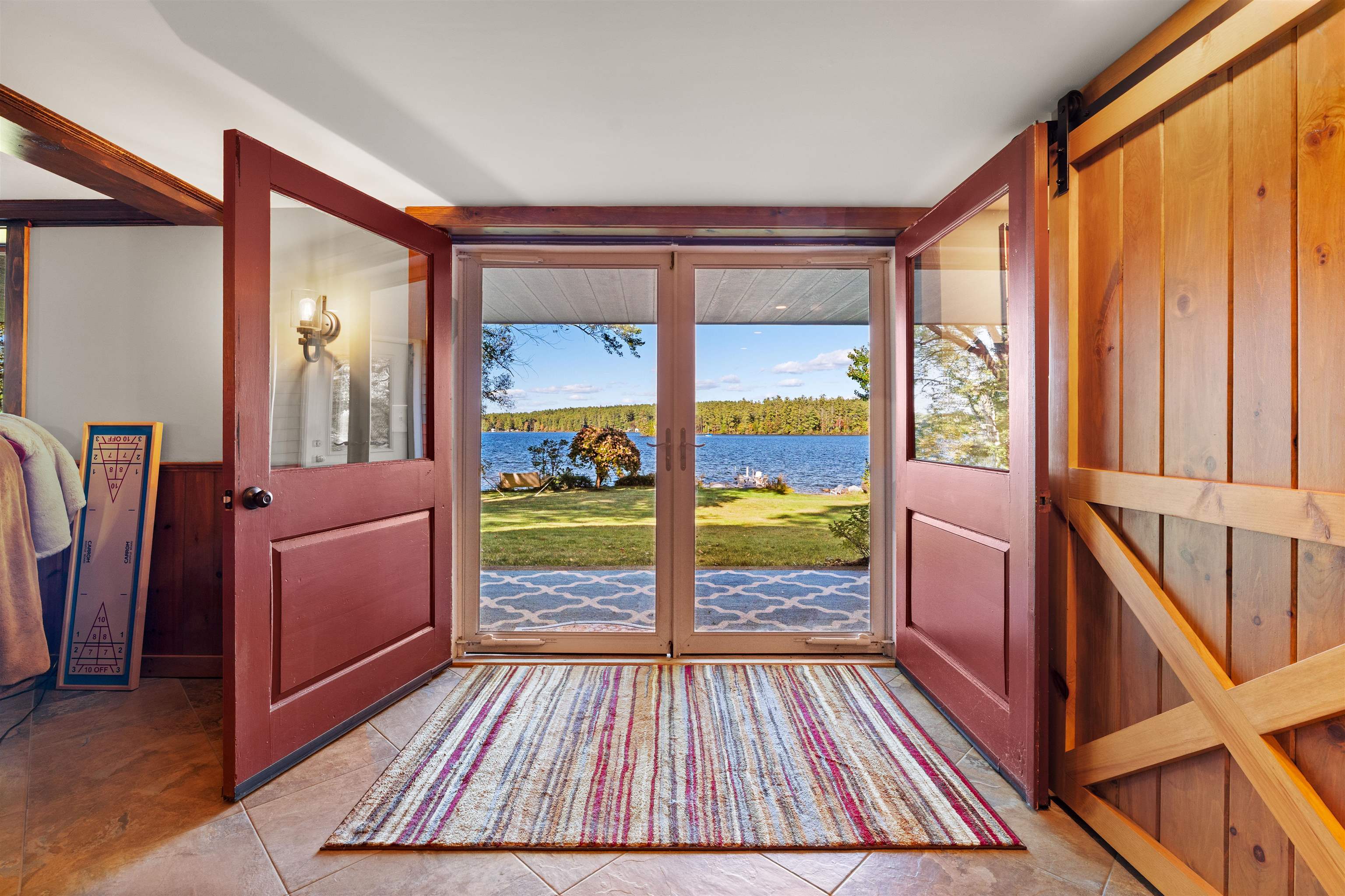 Walk out lower level with views
