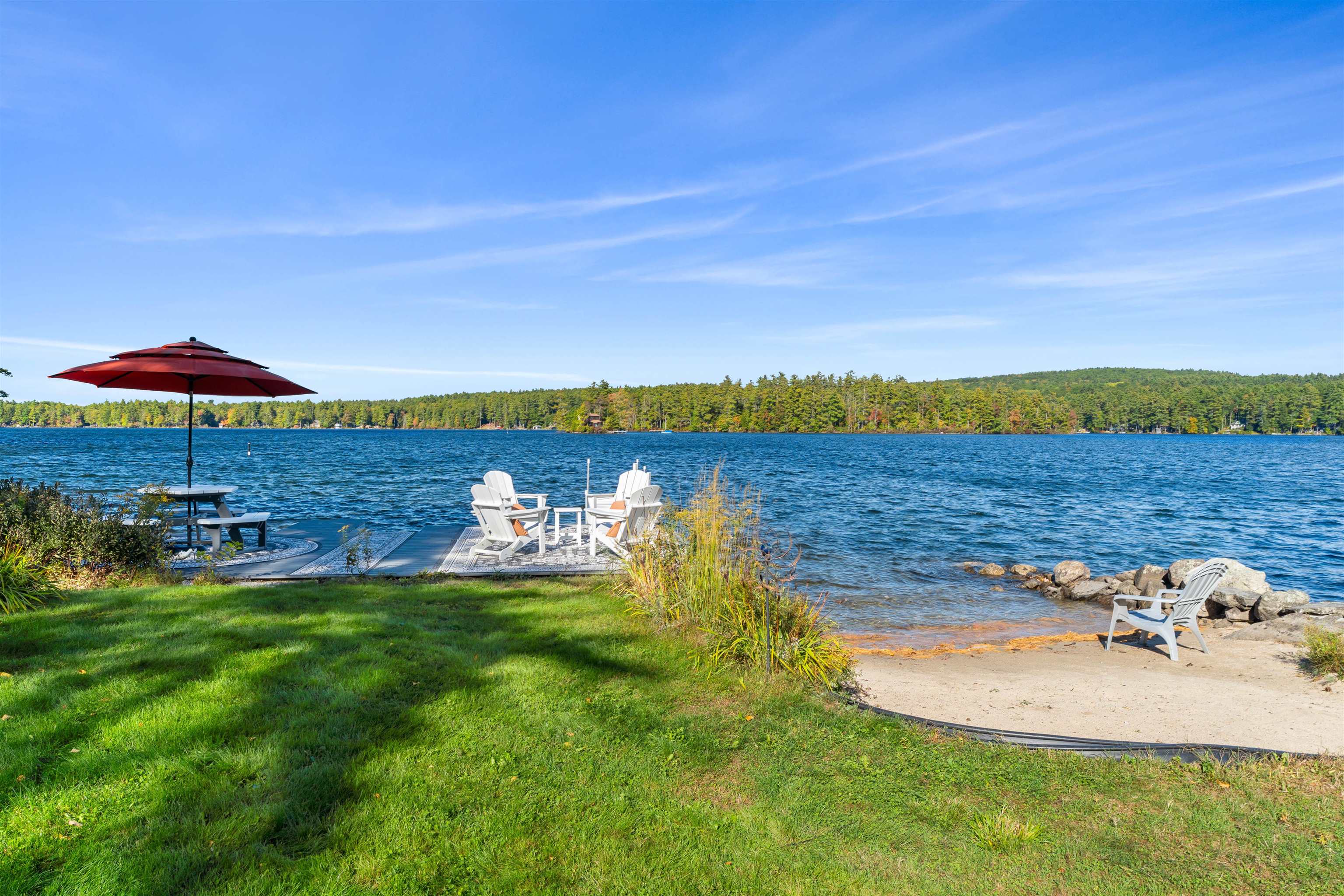 Or, enjoy the sun here on your deck or the beach