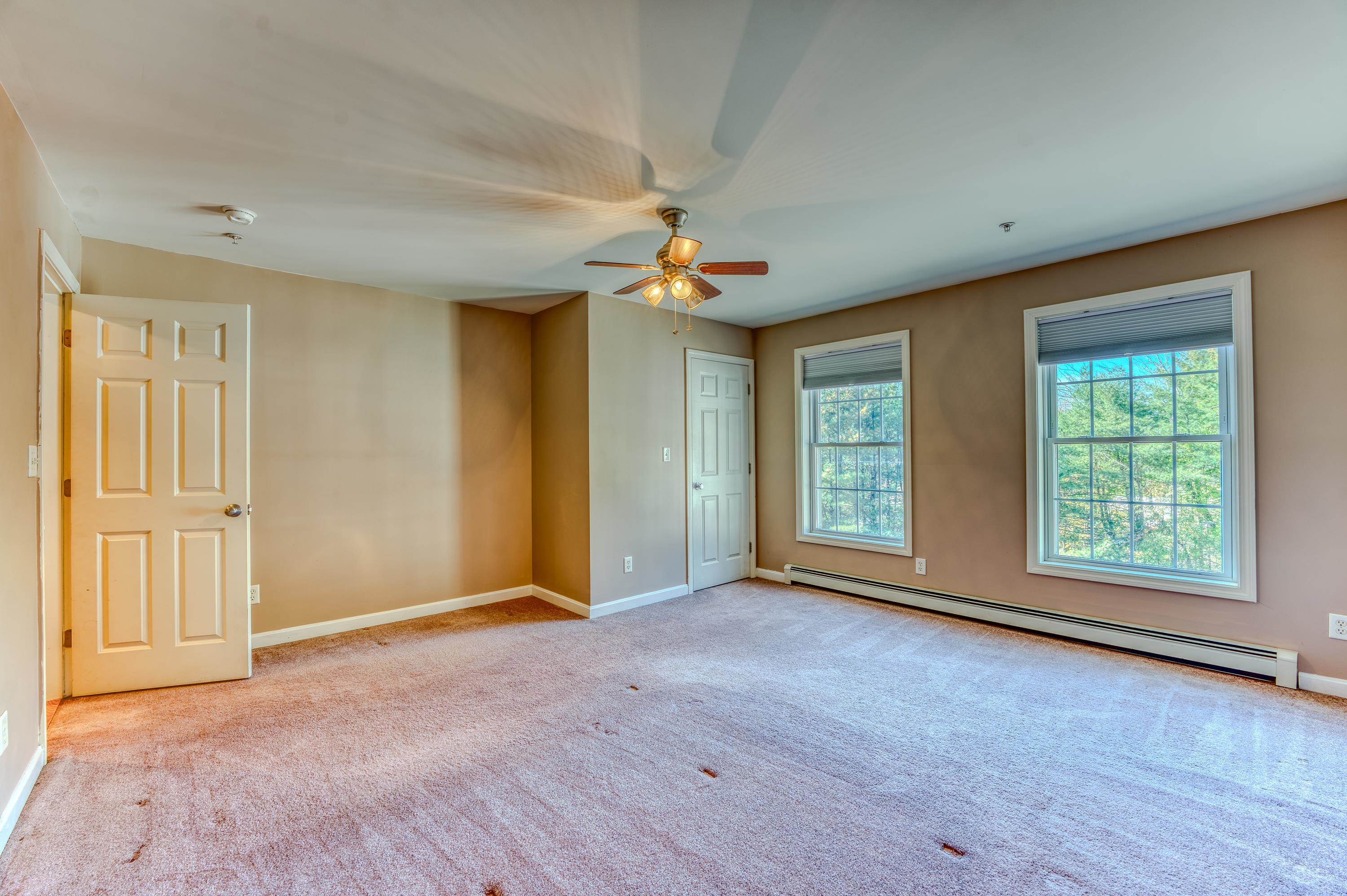Large primary bedroom second floor
