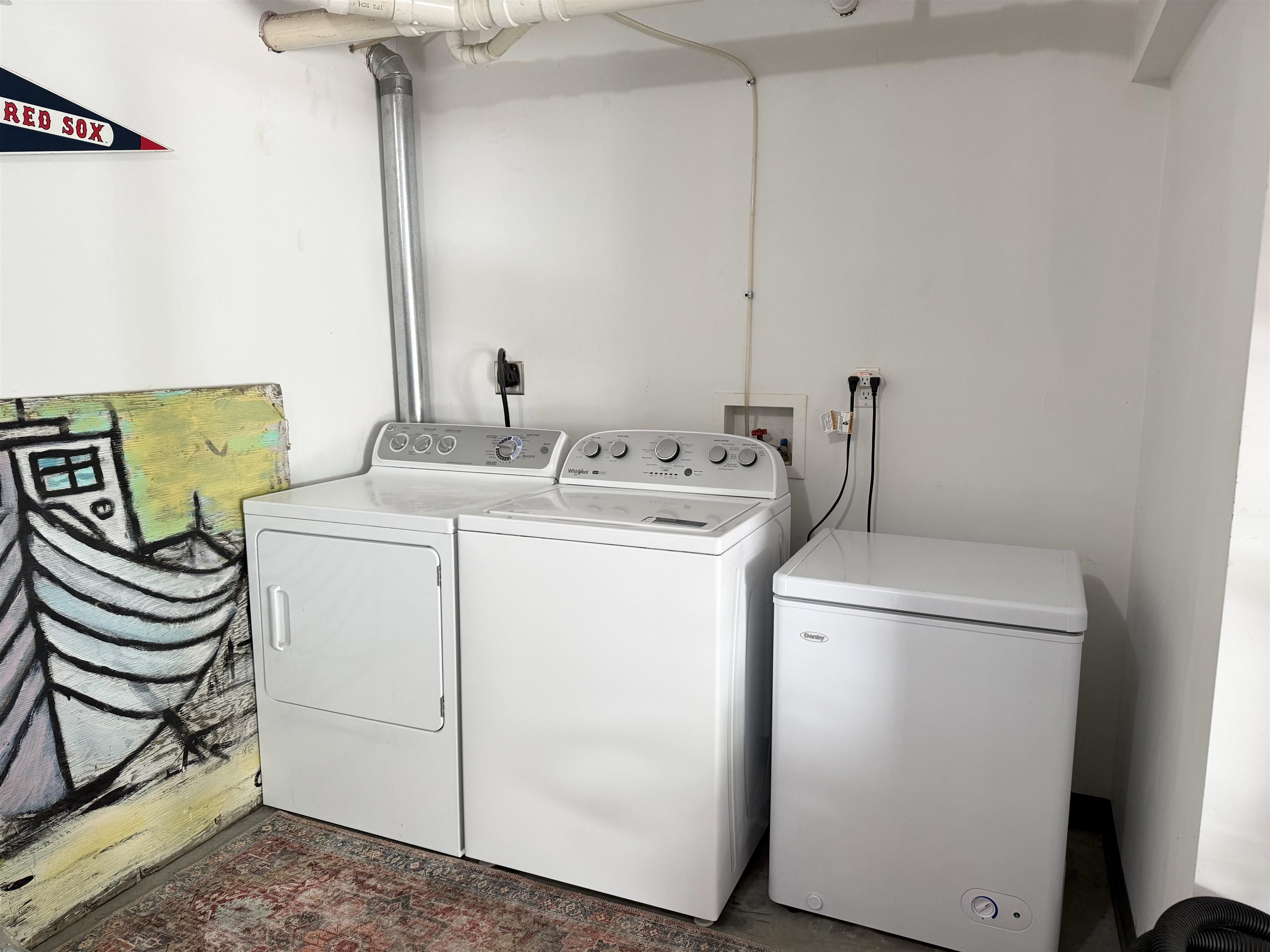 Washer and dryer included