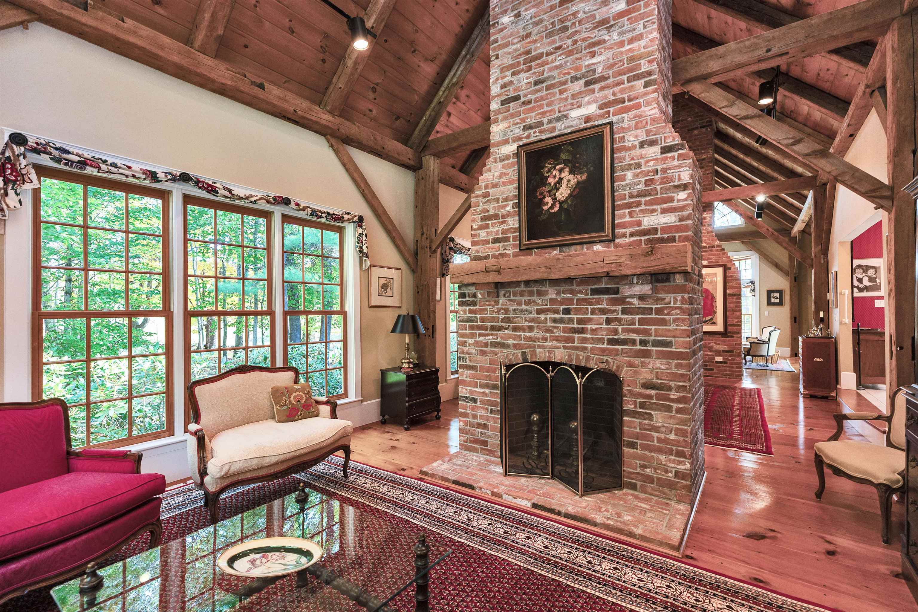 With Fireplace Hearth