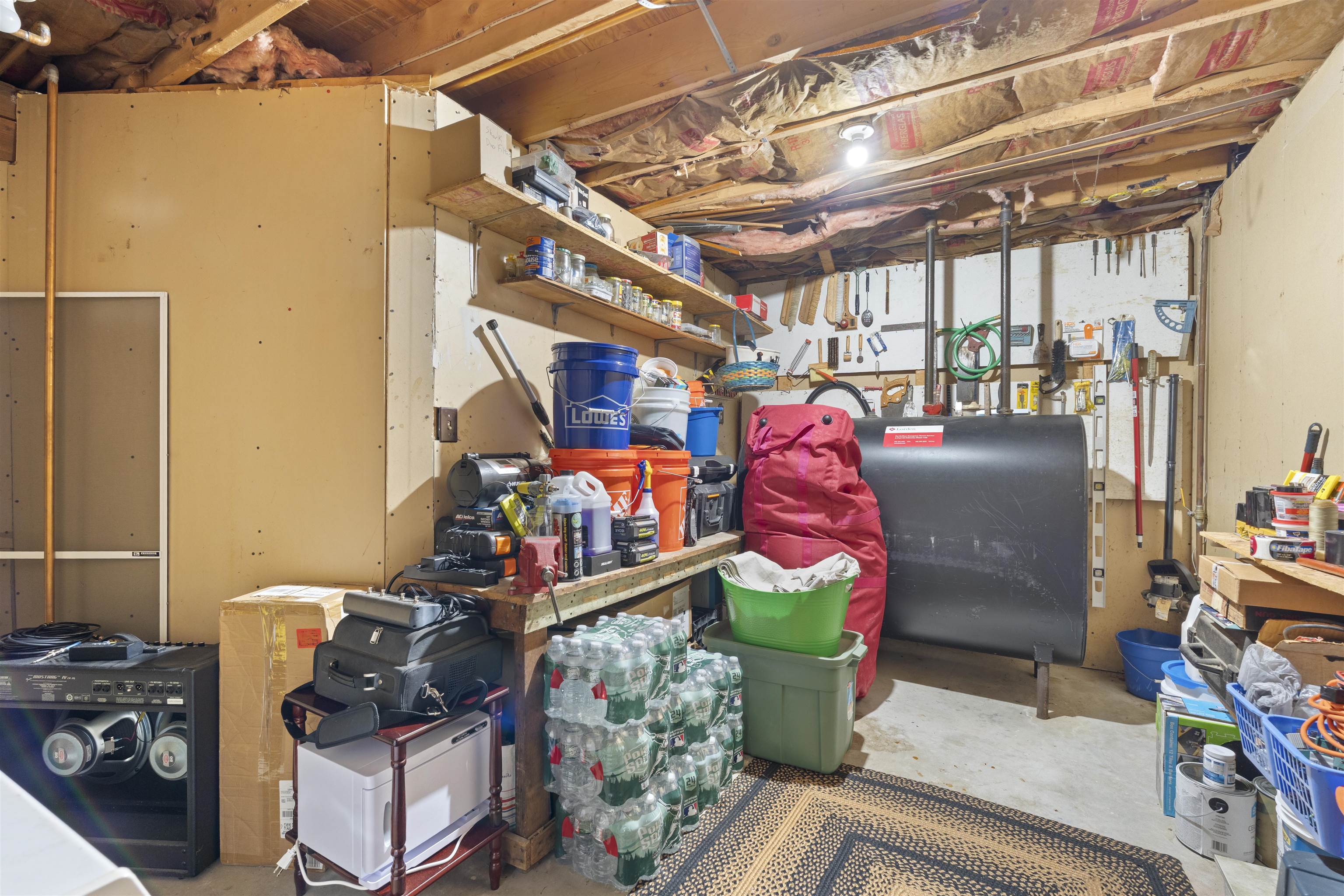 Storage Room in Basement