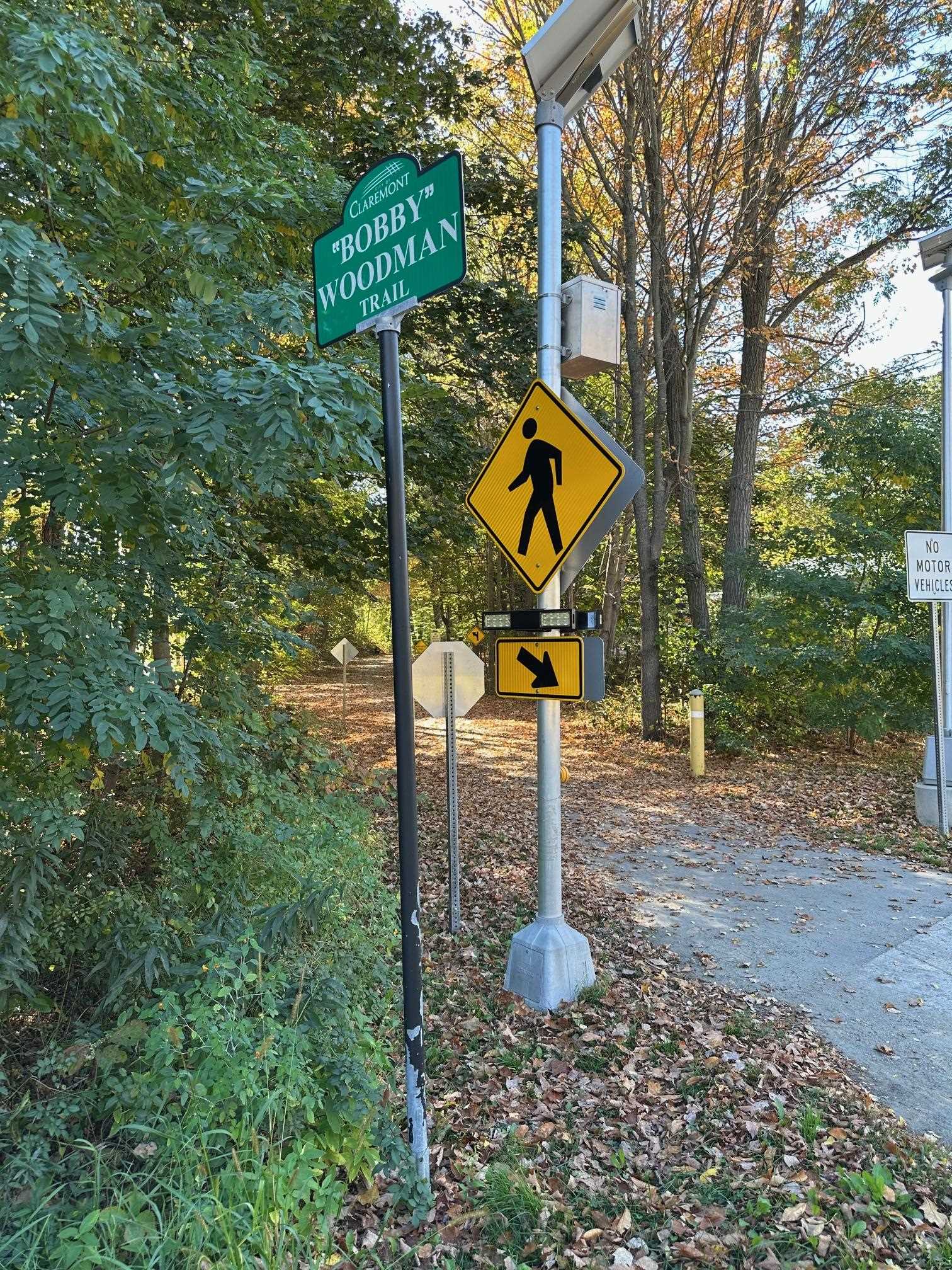 The Bobby Woodman Rail Trail... walk, bike!  Nearby!