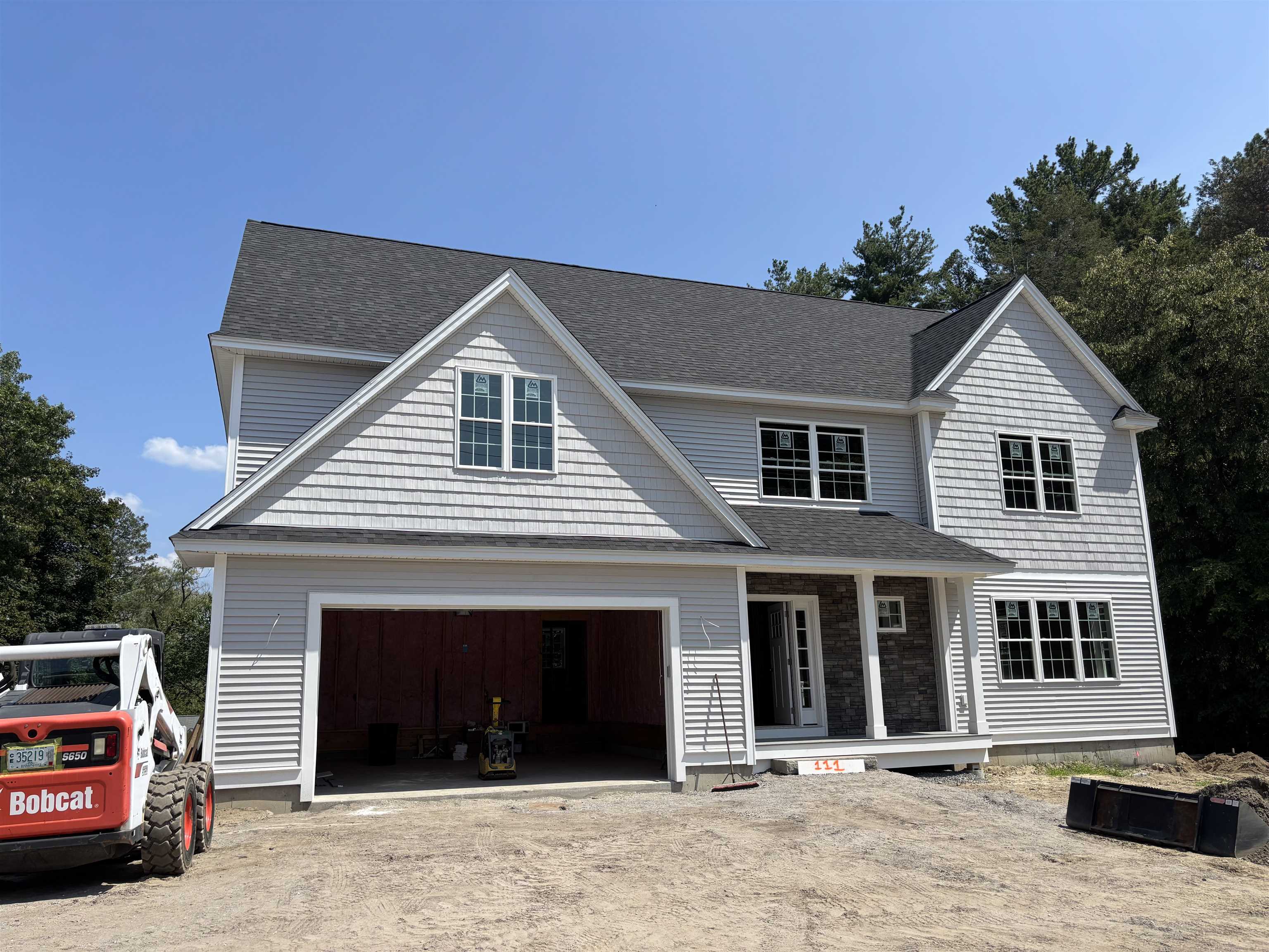 NEW CONSTRUCTION -- Gorgeous 4 BR, 3 BA single-family home in one of Nashua’s most desirable neighborhoods—just steps from Greeley Park! Modern open-concept design with gorgeous hardwood floors, a striking staircase, and flexible first-floor space ideal for an office or guest room. Upstairs offers 3 spacious bedrooms, laundry, and a 23' x 15' bonus room—perfect for a gym, media, or playroom. The primary suite features a large walk-in closet and spa-inspired bath.  -- LOTS OF UPGRADES & OPTIONS STILL AVAILABLE! -- Exceptional craftsmanship, architectural detail, and an unbeatable location near parks, trails, and downtown amenities.  Seller is a licensed real estate broker. Building plans may not reflect changes made during construction.