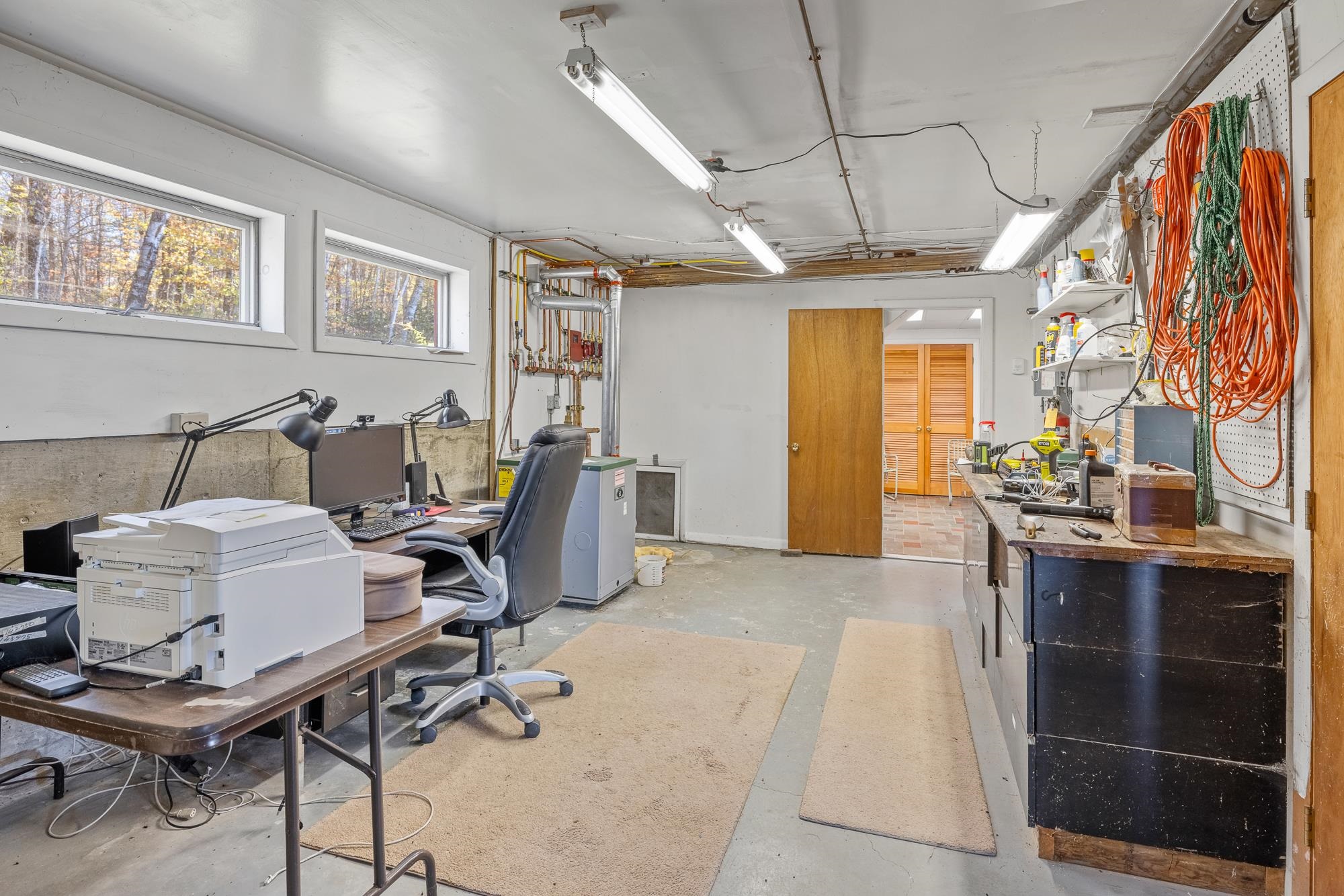 Basement office space