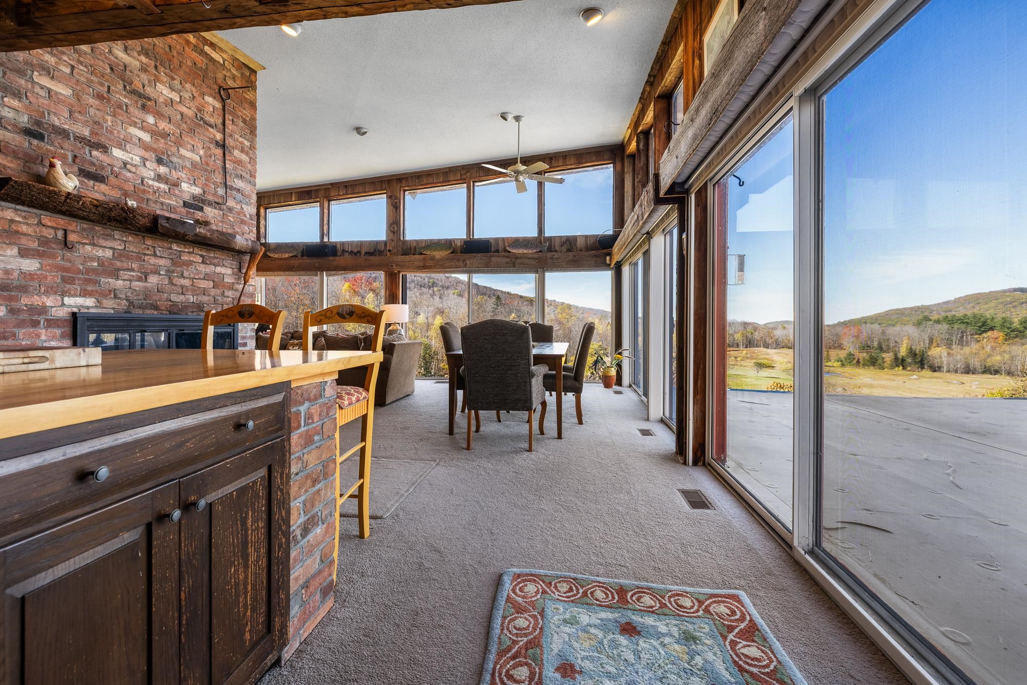 Amazing views out every window!