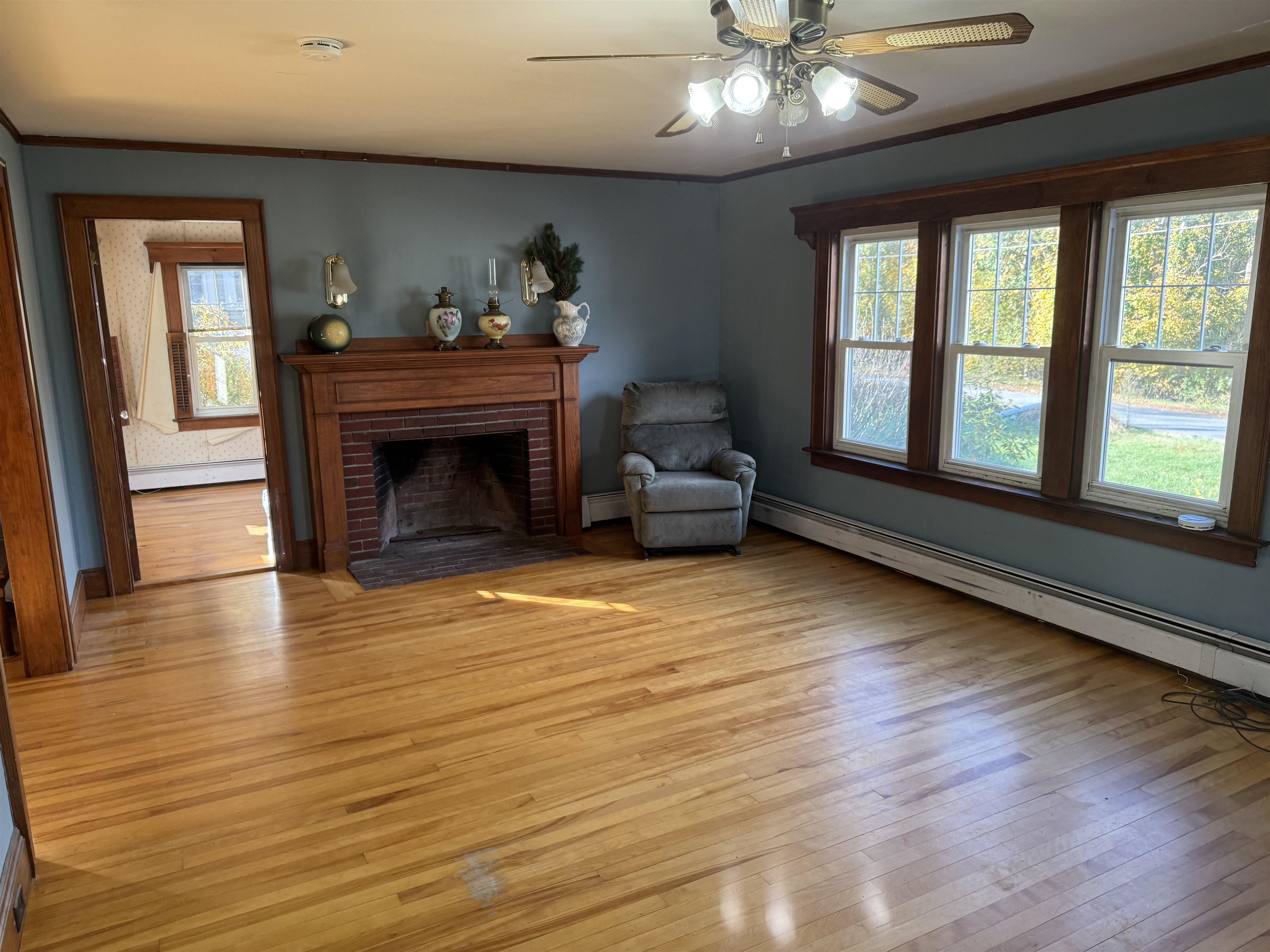 Nice maple floors