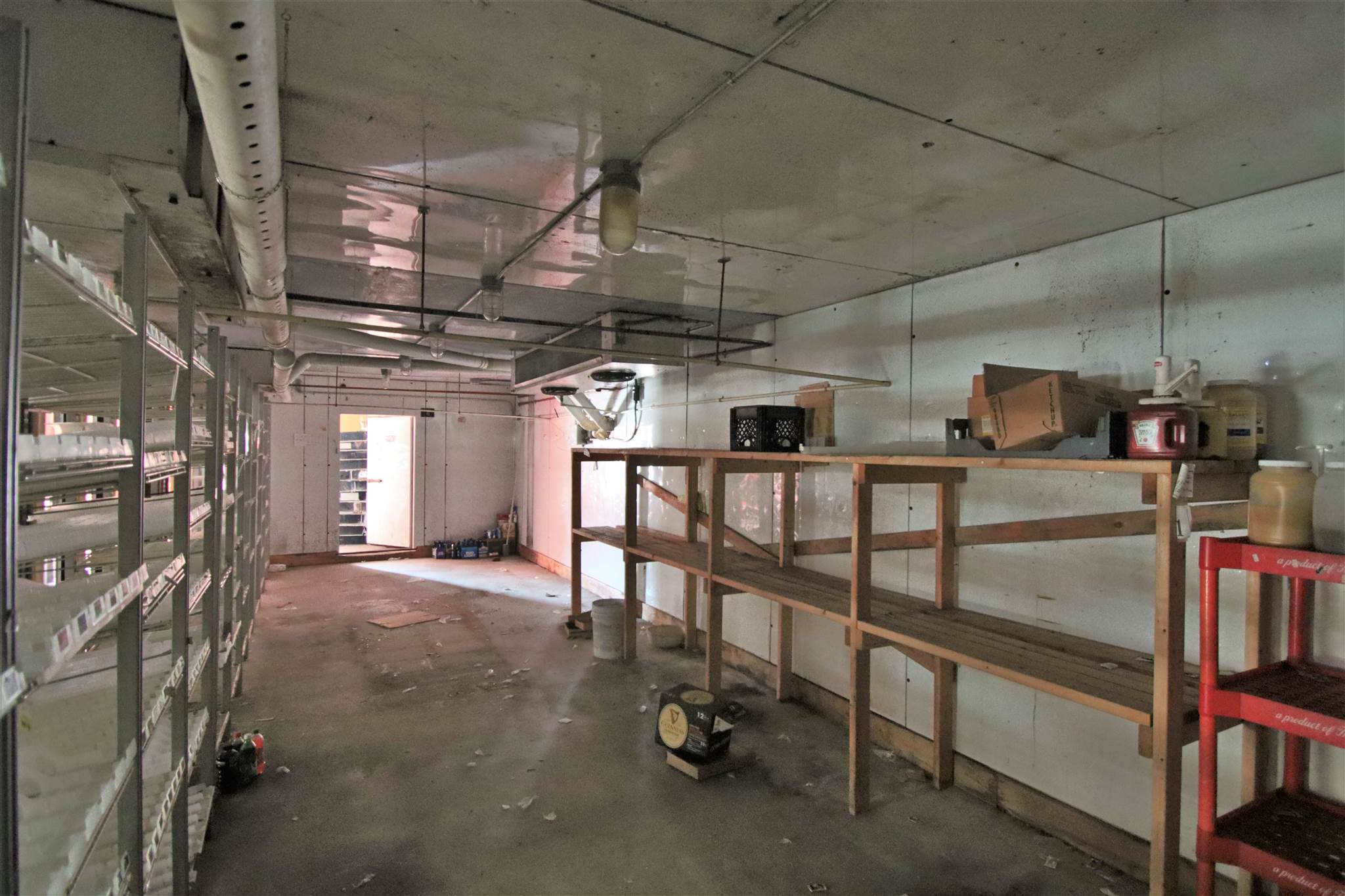 Large walk in cooler