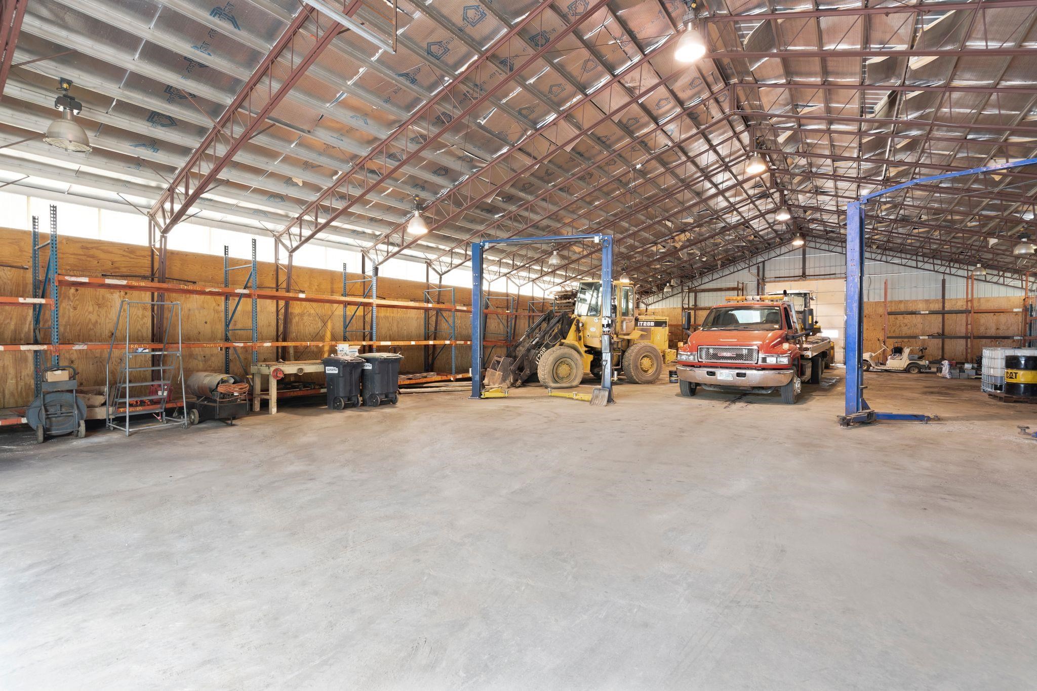 Interior of 6 thousand Sq Ft Garage 19153451