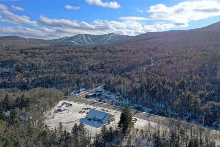 View up West Hill to trails