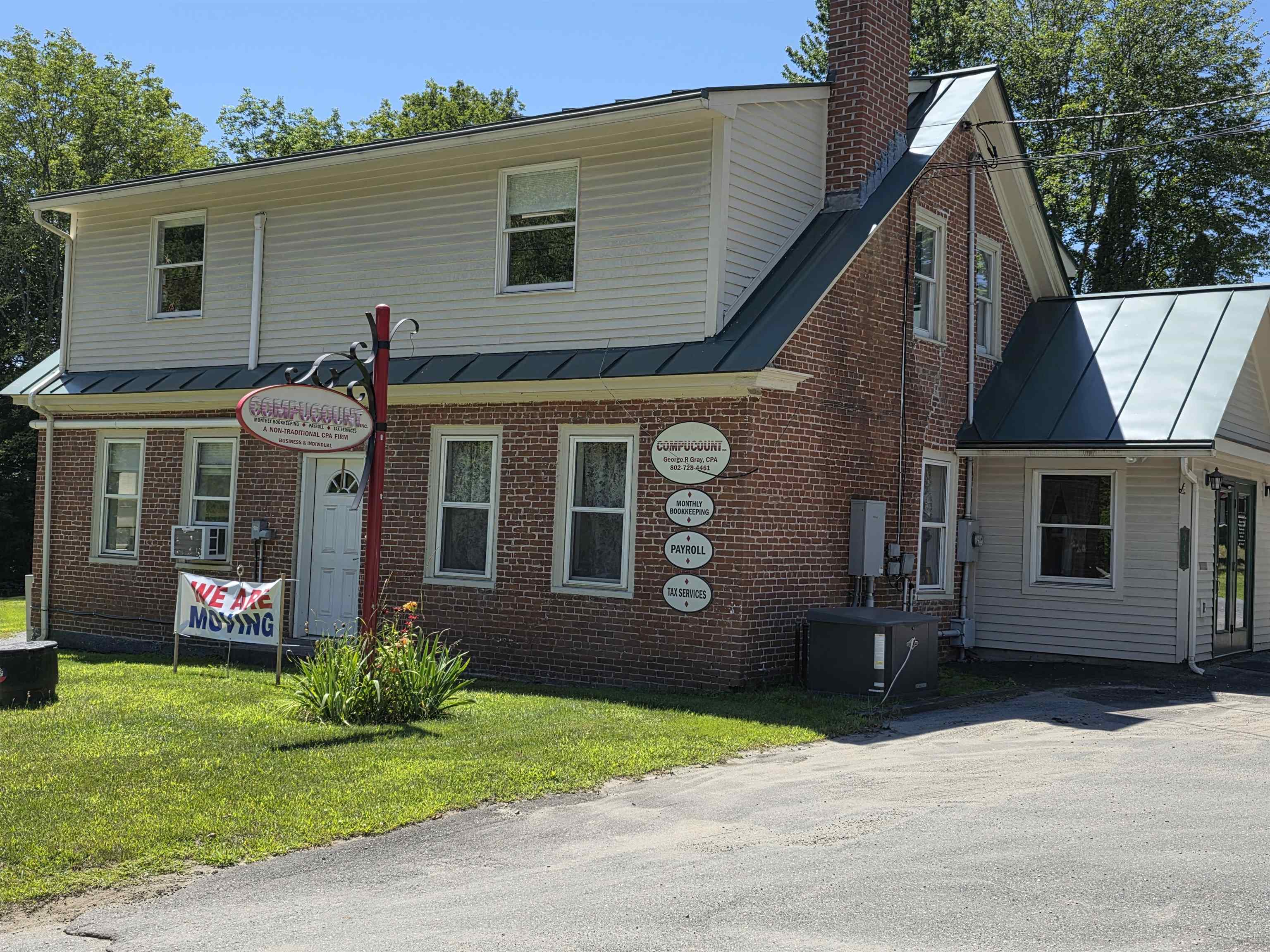 Randolph VT Commercial Property for sale $$360,000 $116 per sq.ft.