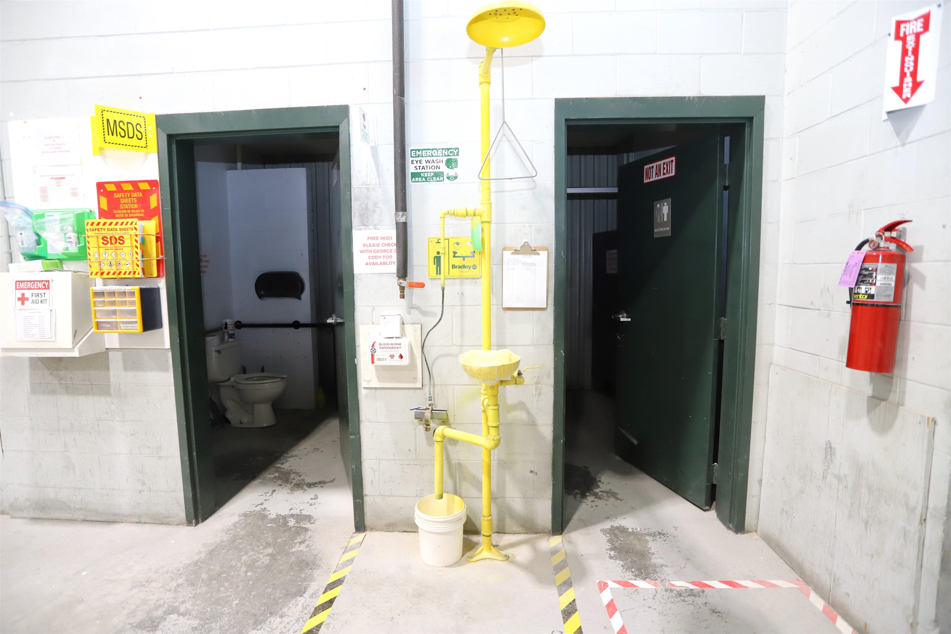 2 Warehouse Bathrooms