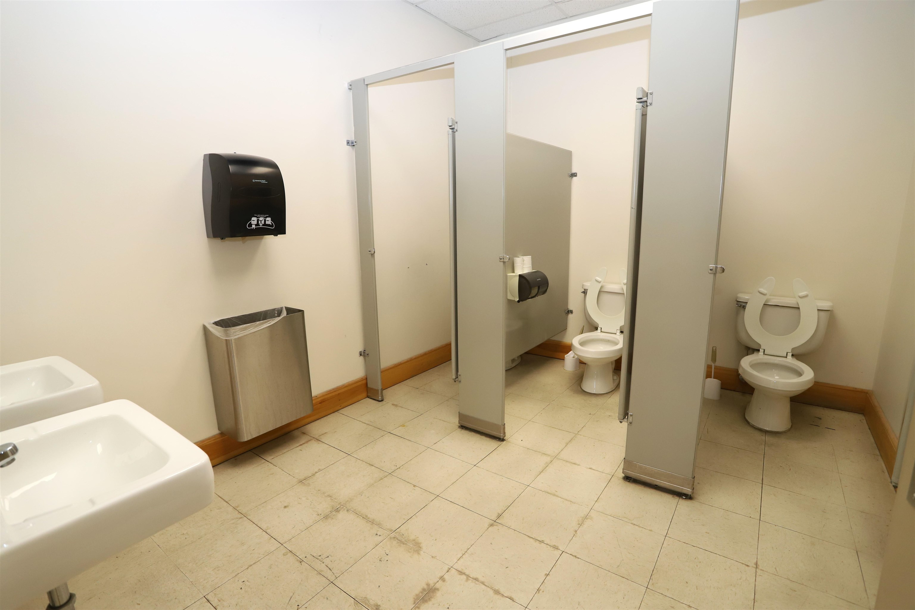 3 Stall Bathroom