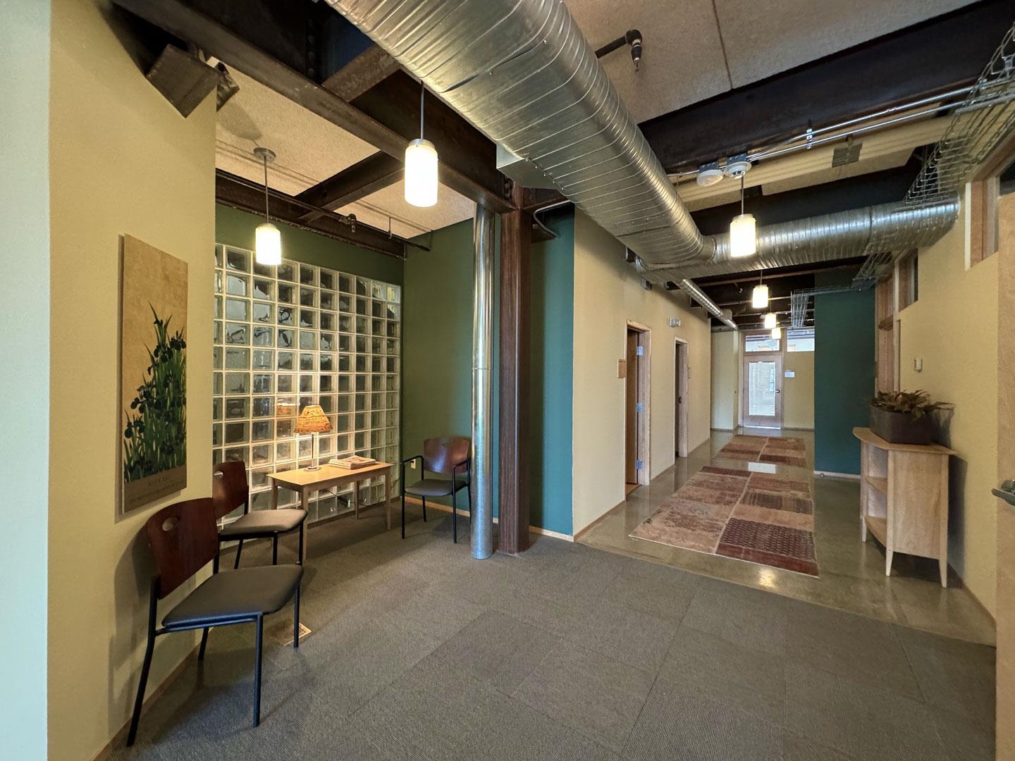 Hallway down to the bedrooms