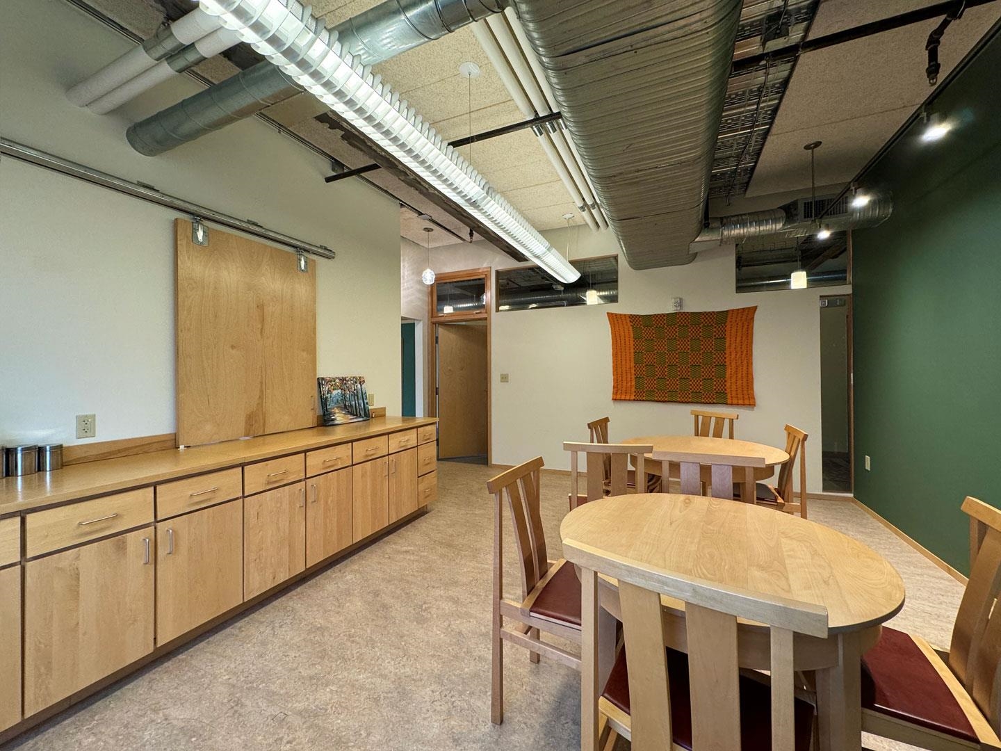 Full view of dining area