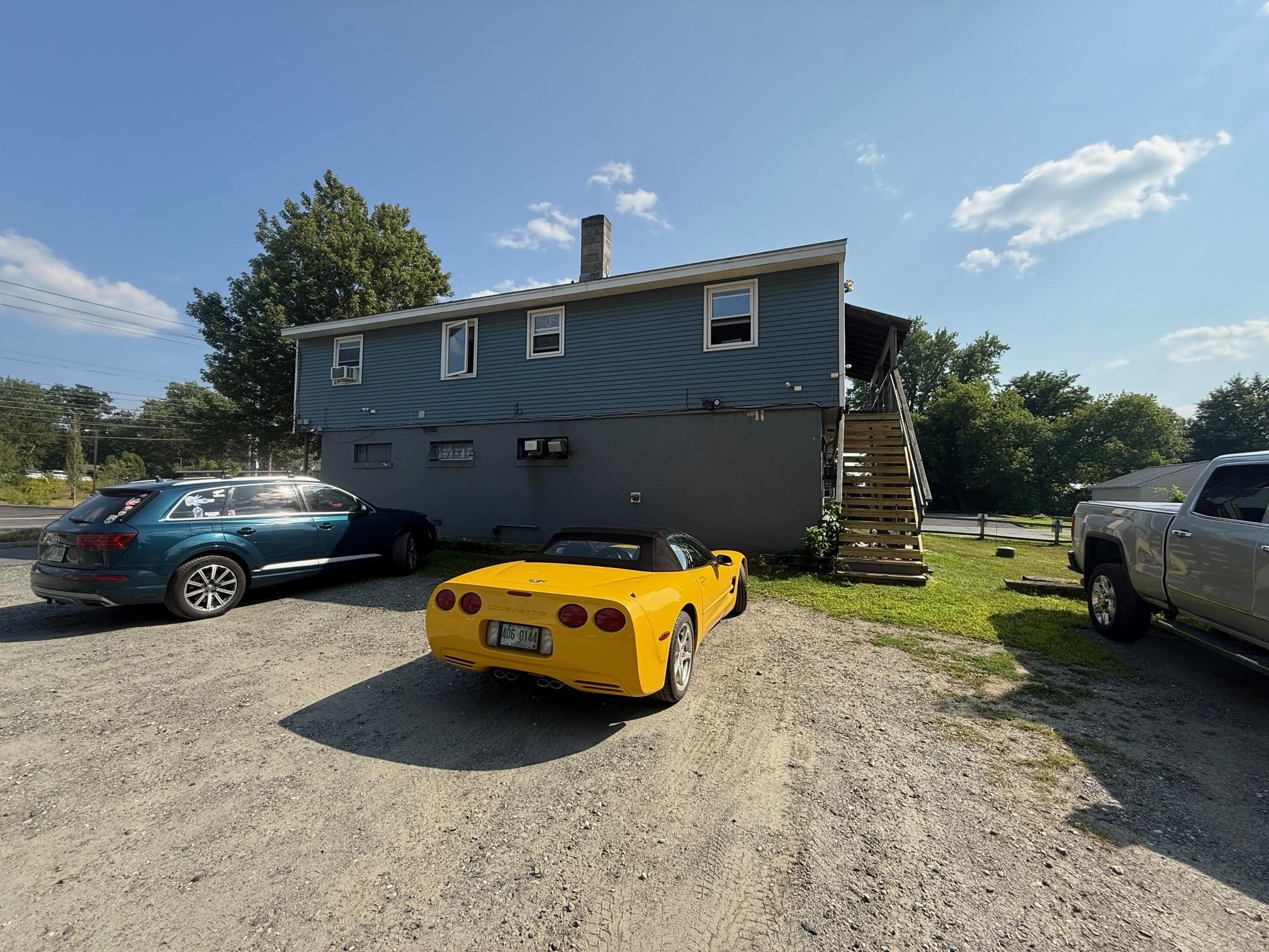 Other side parking for apartments