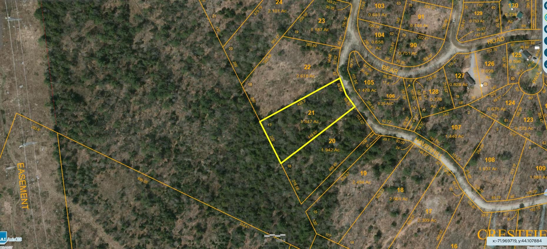 Homes for sale in Haverhill, NH | Map204-Lot21 Haverhill Ln, Haverhill, NH 03785 | MLS# 5033910