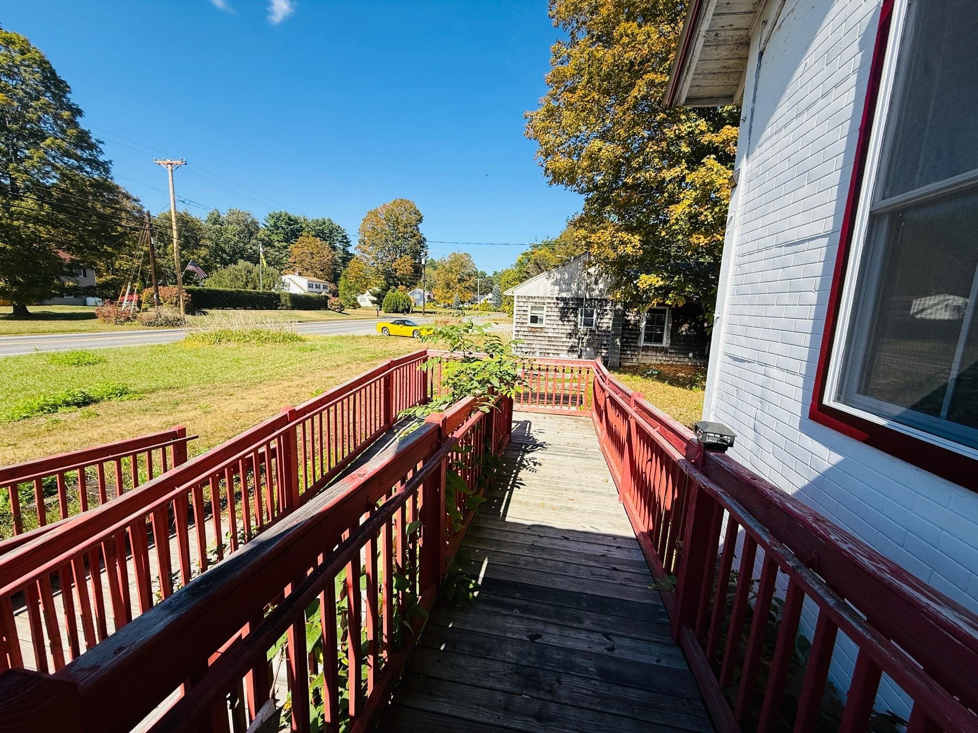 Ramp to front entrance