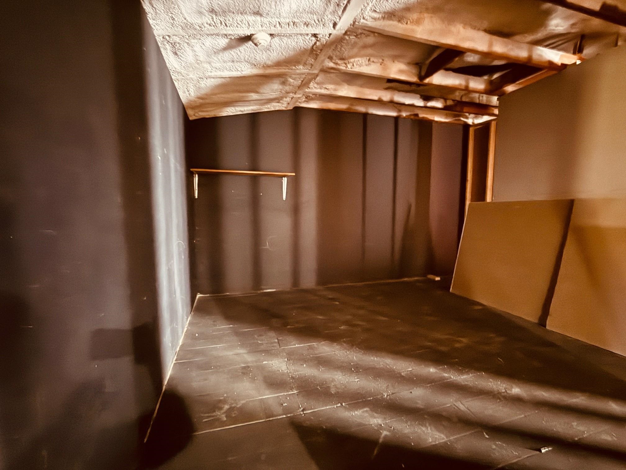 makings of a 2nd bedroom on the 1st floor