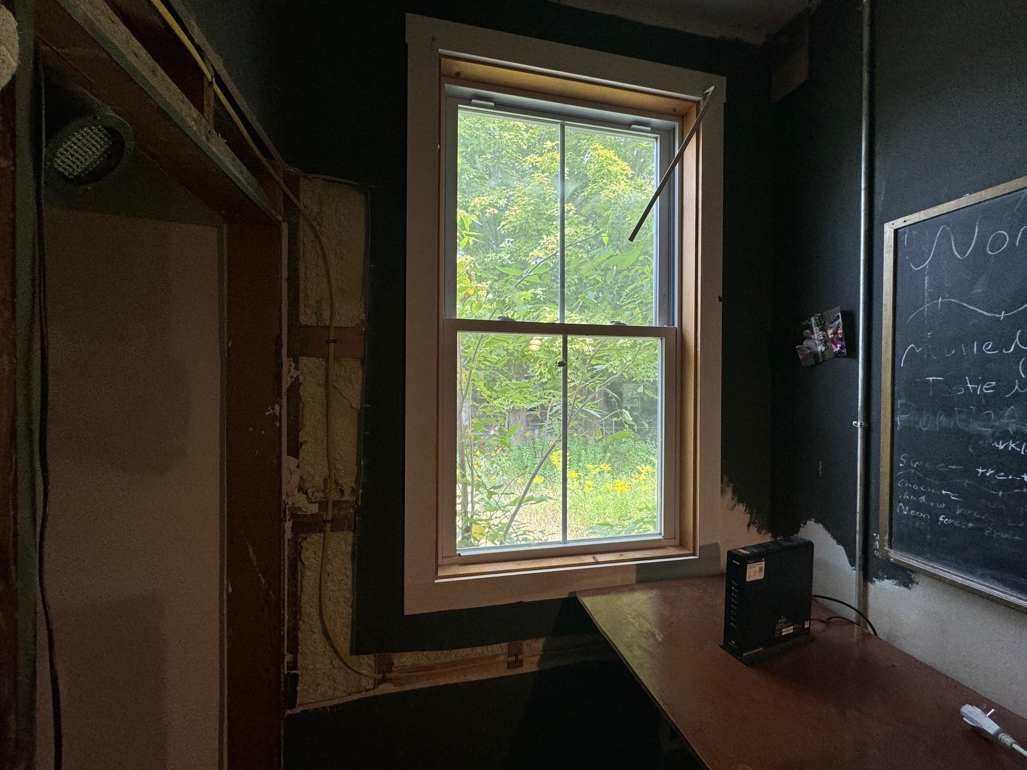 New windows throughout