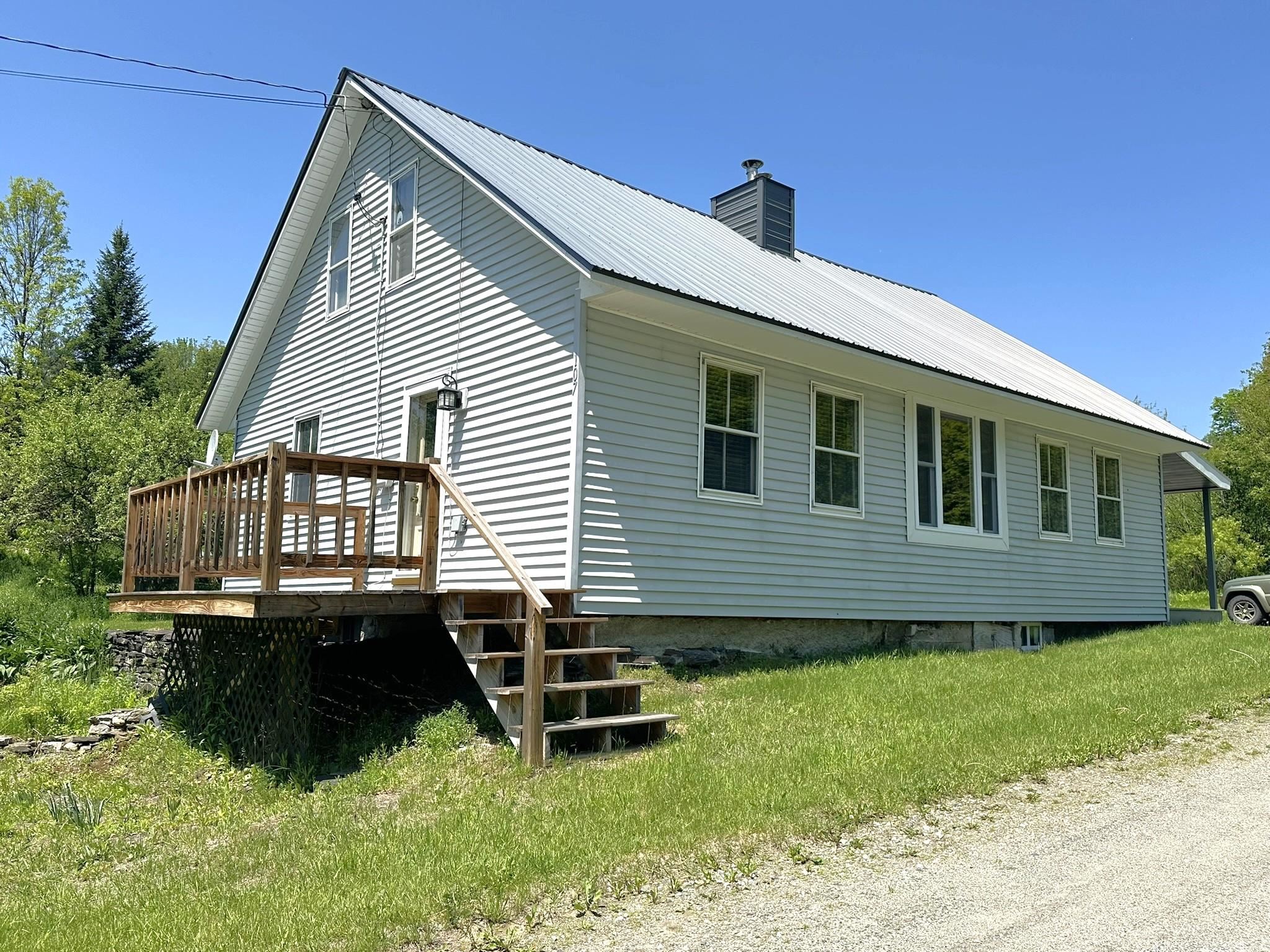 Woodbury VT Home for sale $$285,000 $180 per sq.ft.