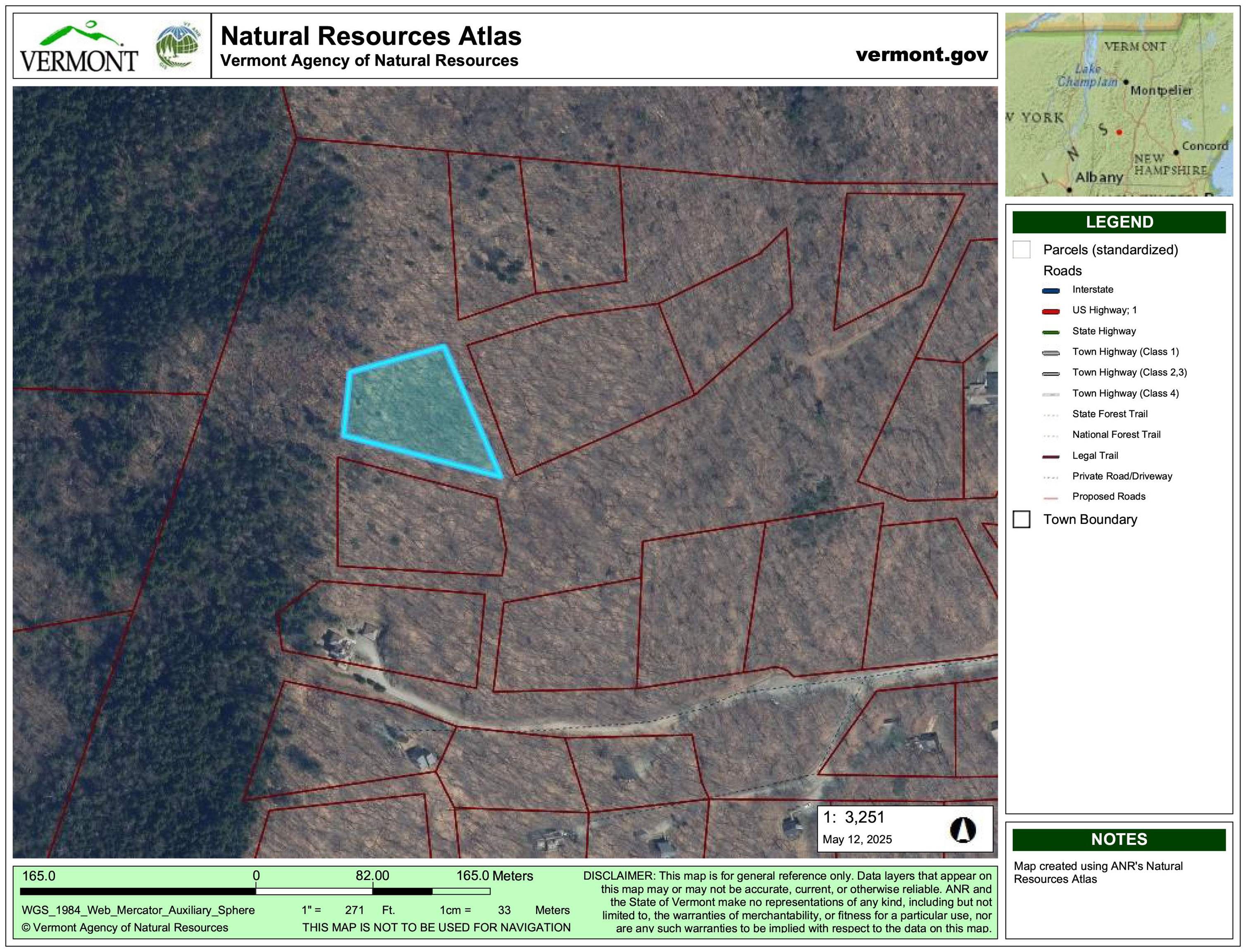 PLYMOUTH VT LAND  for sale $$15,000 | 1.39 Acres  | Price Per Acre $0 