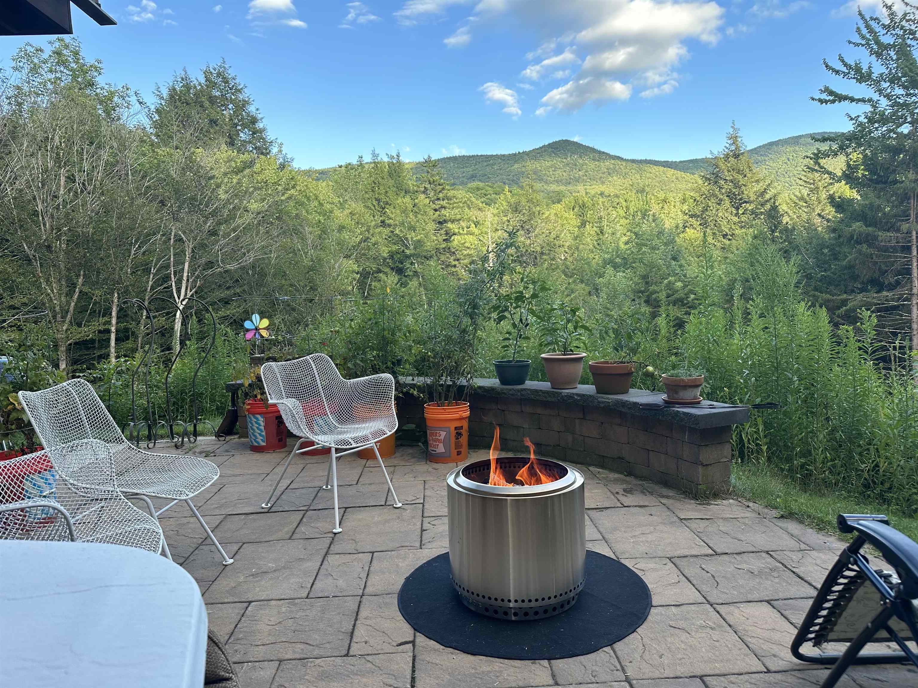 Sweeping Mountain Views From the Stone Patio 23294634