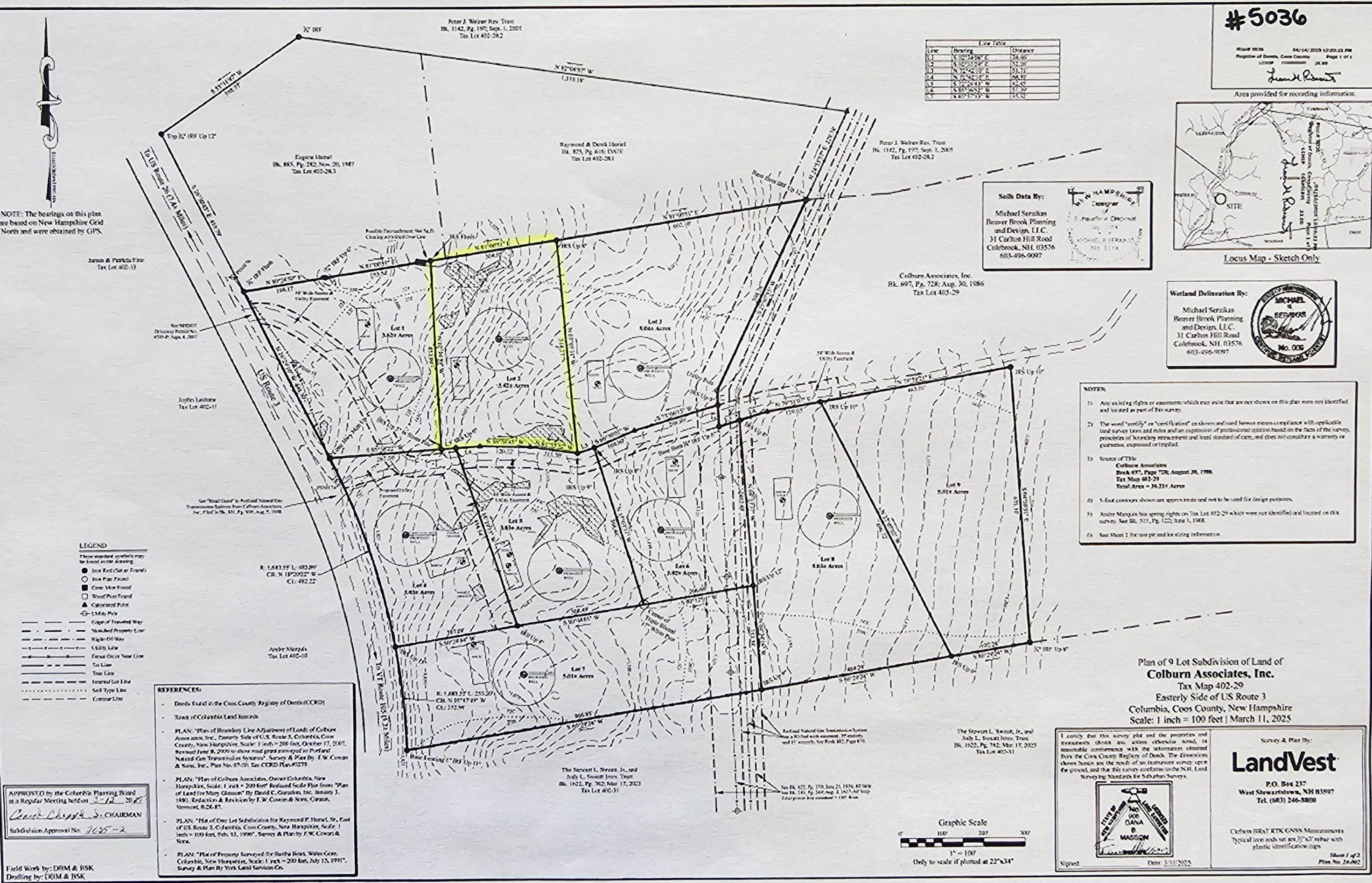 Lot 2 Off Us Route 3, Columbia, NH 03576